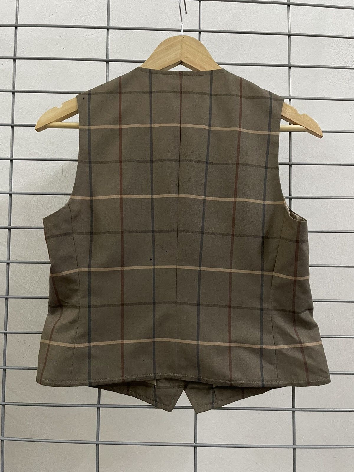 Beauty Beast × Burberry × Vintage Rare And Beautiful Burberry Nova Check Vest Size M / US 6-8 / IT 42-44 - 7 Thumbnail