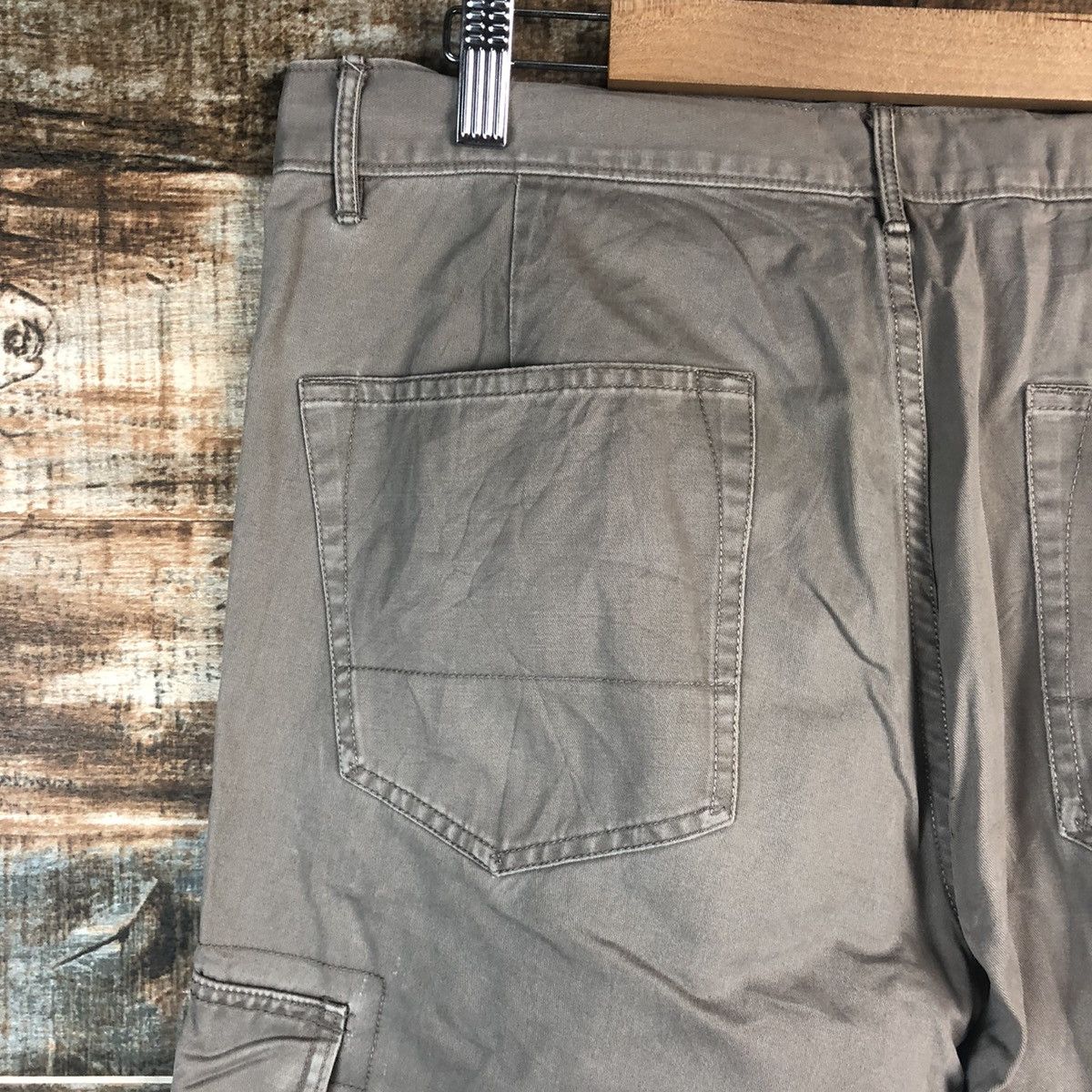 Gap DLL Gap Brown Cargo Multipocket Pants #C659 Size US 33 - 16 Thumbnail