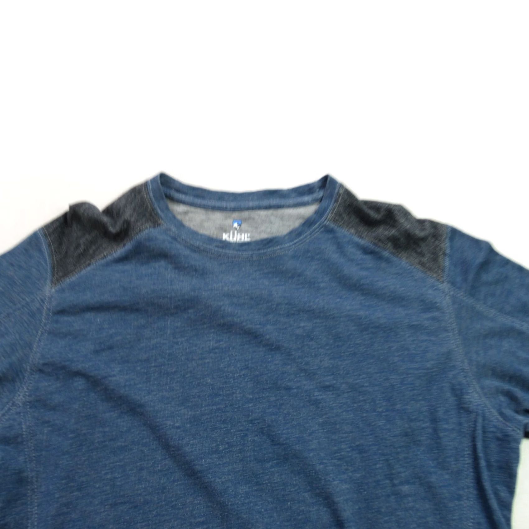 Vintage Kuhl Shirt Mens Medium Long Sleeve Crew Neck Blue Sweater Casual Lightweight Size US M / EU 48-50 / 2 - 2 Thumbnail