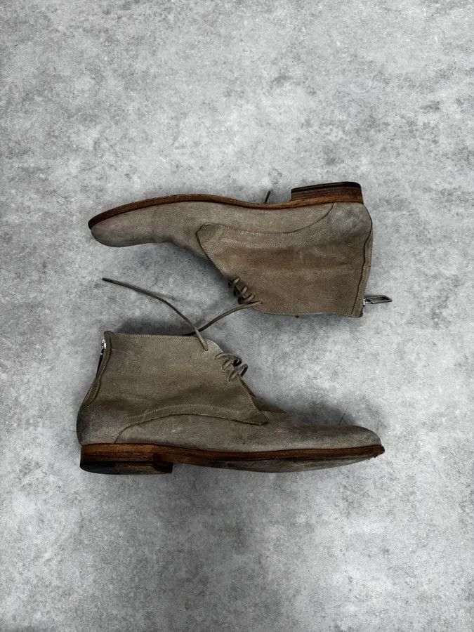 Dior 2000s Dior Beige Suede Leather Boots Size US 10 / EU 43 - 3 Thumbnail