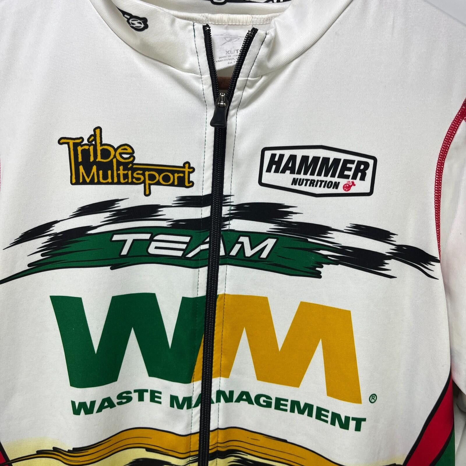 Other Vintage Sugoi Waste Management Cycling Racing Jersey XL Size ONE SIZE - 3 Thumbnail