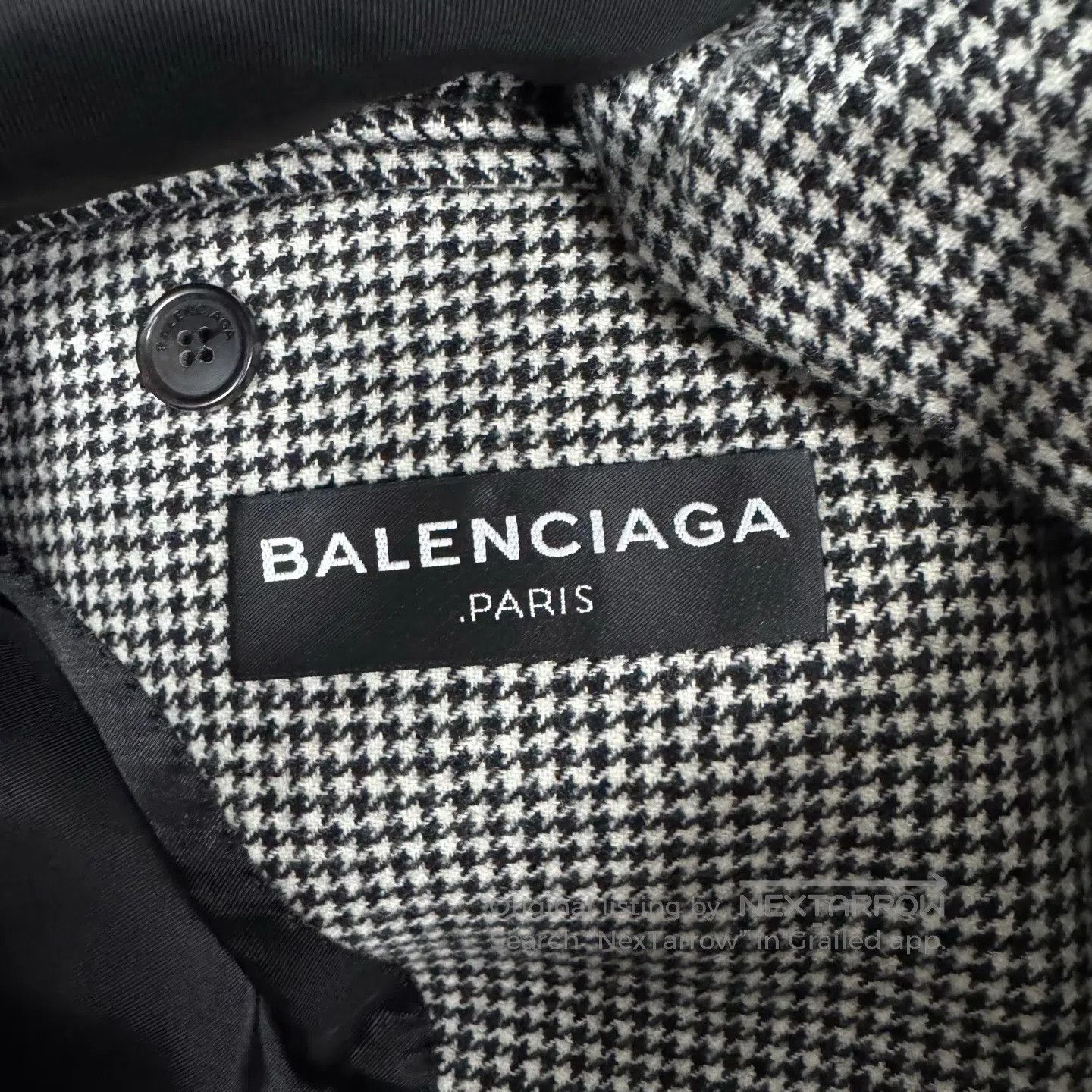 Balenciaga Balenciaga Long-length pheasant-print wool suit coat| Size US S / EU 44-46 / 1 - 5 Thumbnail