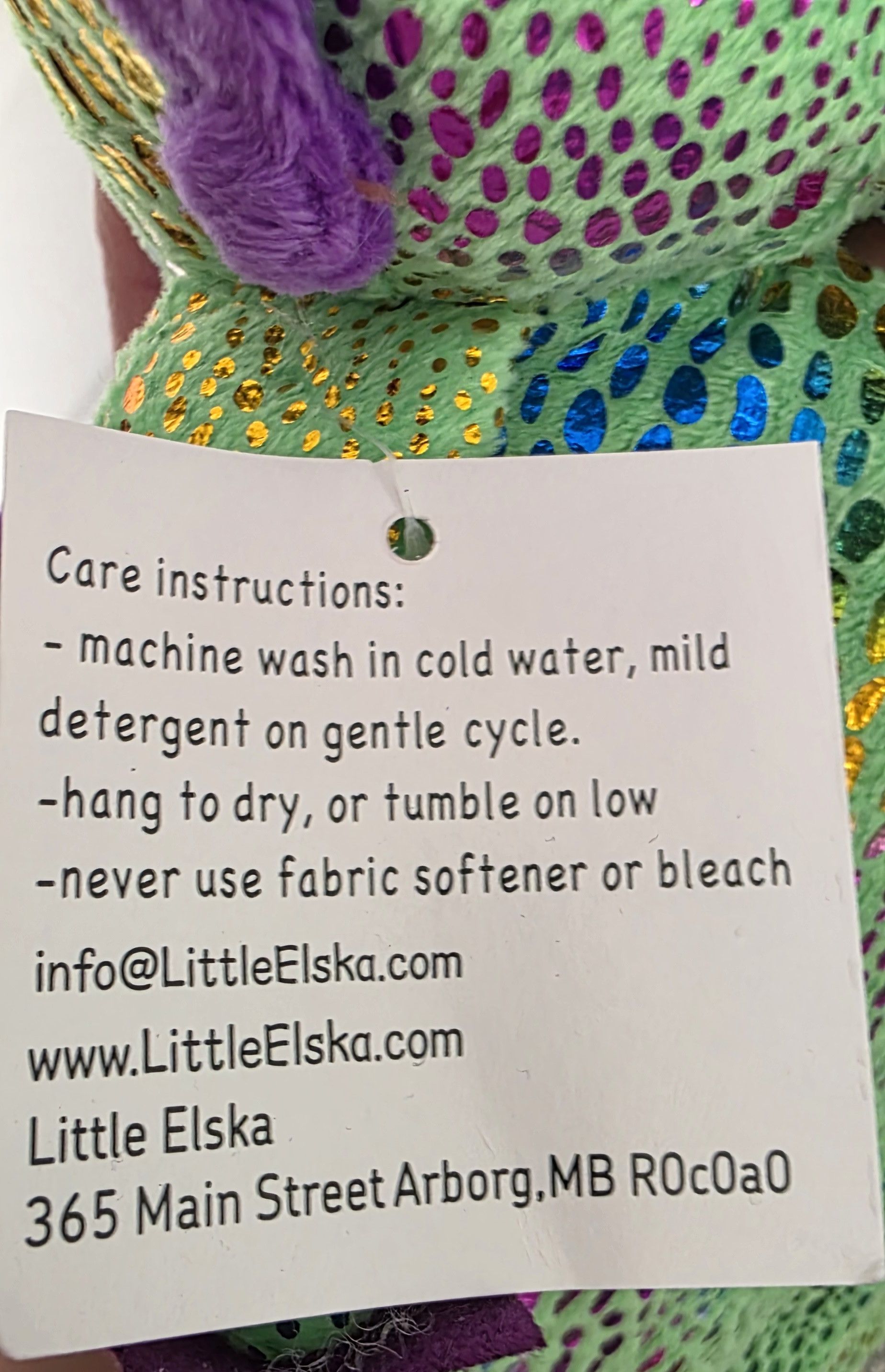 Unknown London NWT Little Elska Dragon Blankie Lovey Elliot Size ONE SIZE - 4 Thumbnail