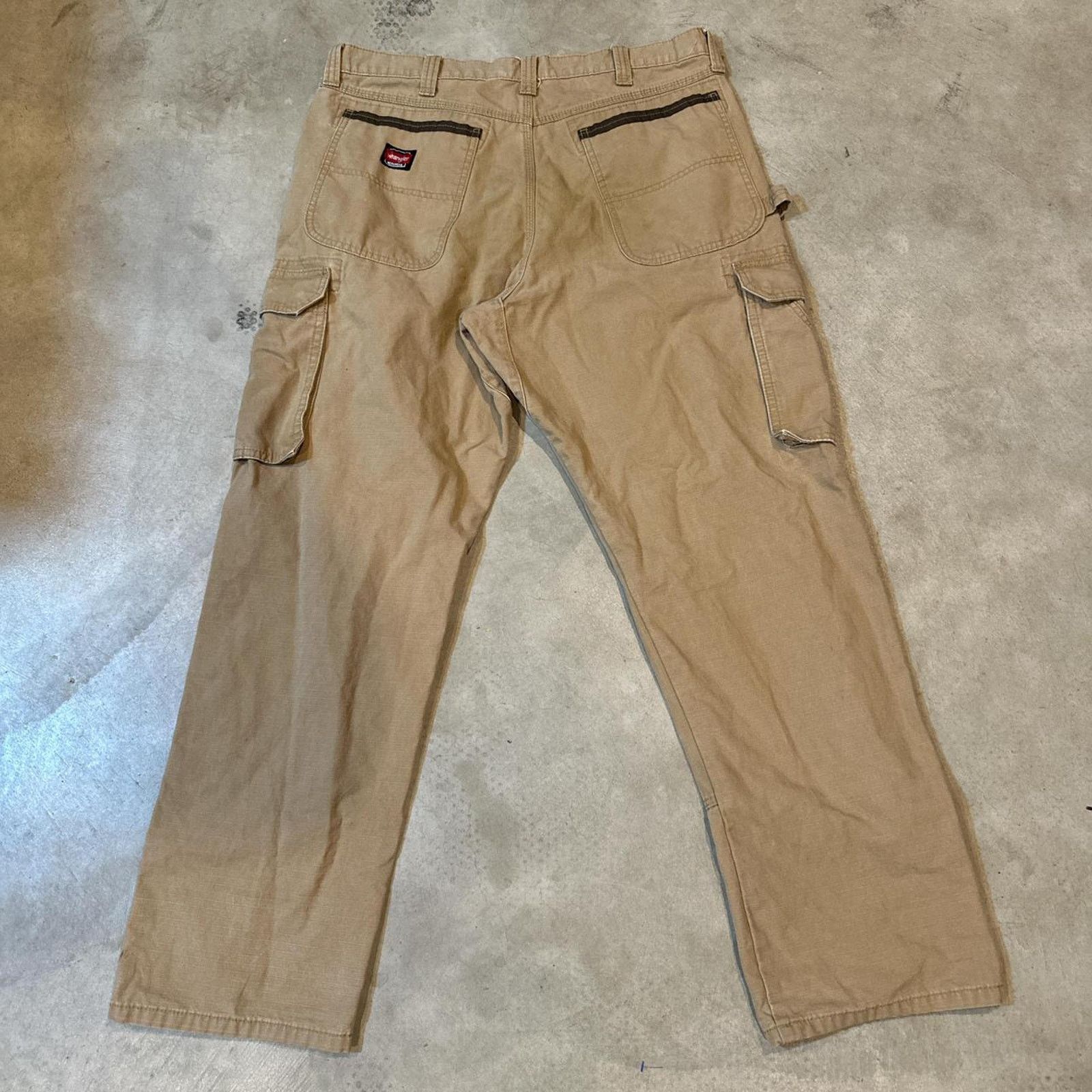 Wrangler Wrangler Workwear Double Knee Carpenter Cargo Pants 36x32 Size US 36 / EU 52 - 3 Thumbnail