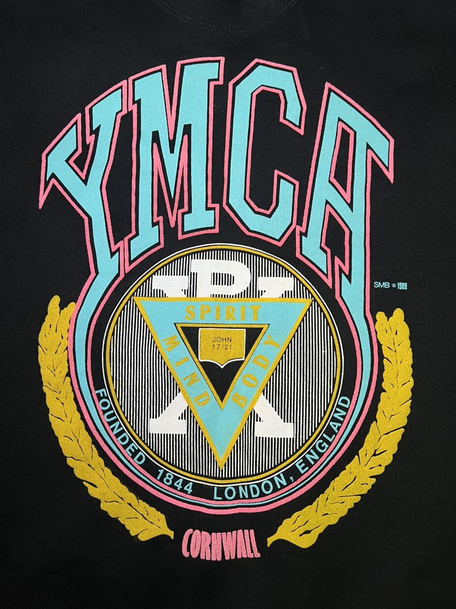 Other Vintage 80’s Jerzees YMCA Cornwall Crew Neck Sweatshirts Y2K Size US M / EU 48-50 / 2 - 5 Thumbnail