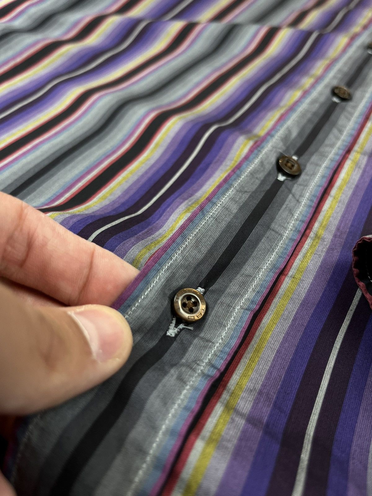 Designer × Etro Vintage Luxury Etro Shirts Size US XL / EU 56 / 4 - 7 Thumbnail