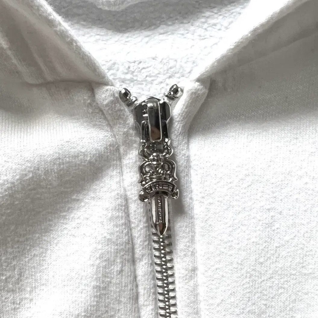 Chrome Hearts Vertical Logo Dagger Zipup Hoodie Size US XL / EU 56 / 4 - 5 Thumbnail