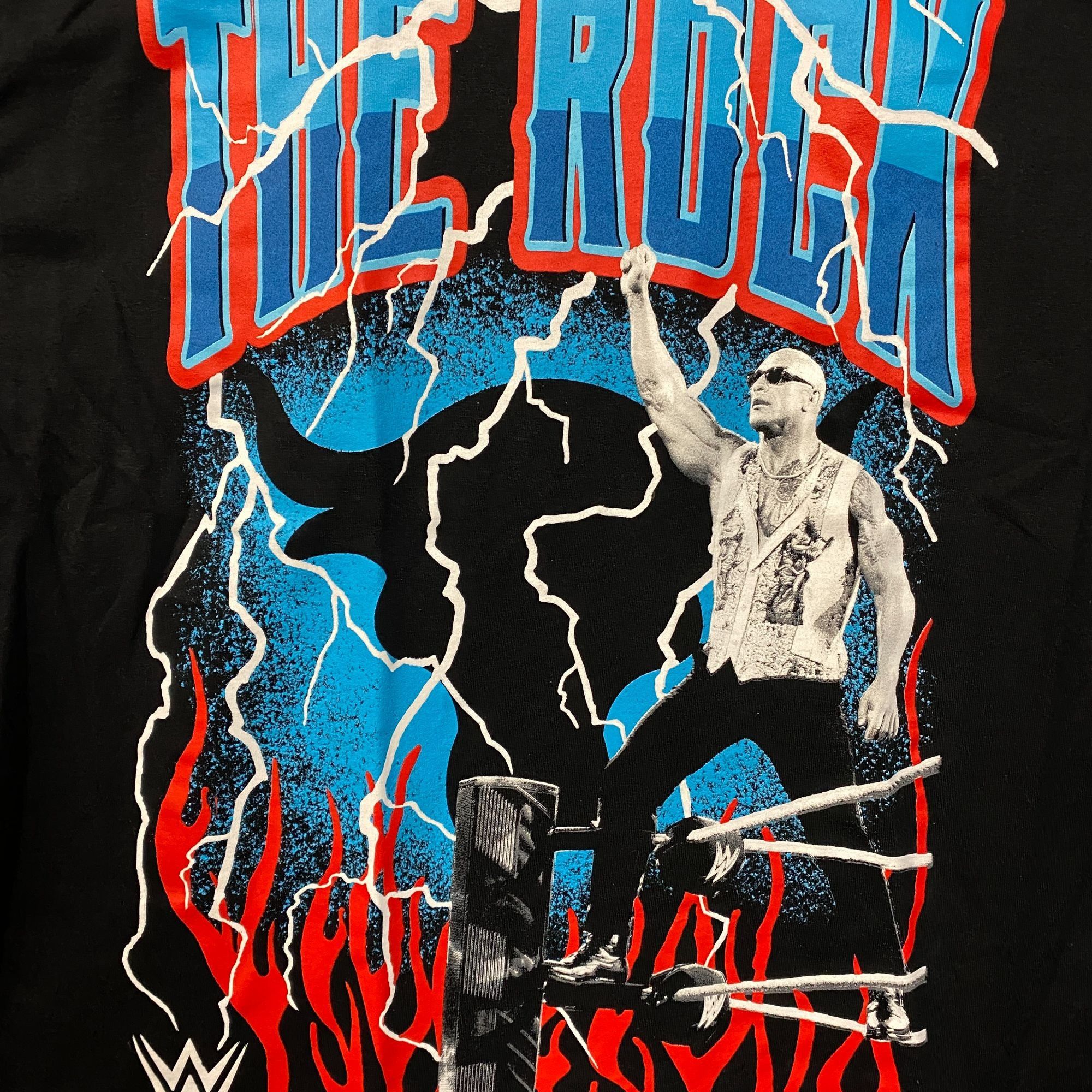 WWE WWE The Rock Lightning Strikes tshirt size XL Size US XL / EU 56 / 4 - 2 Thumbnail