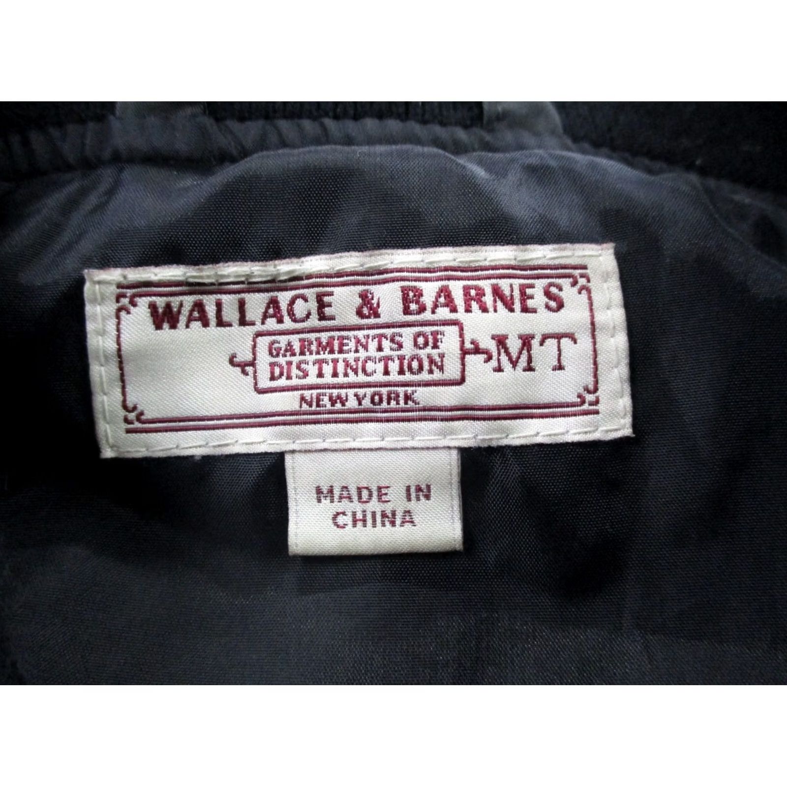 Wallace & Barnes Wallace & Barnes Jacket Mens MT Gray Nylon Athletic Sweater Bomber Sport Outdoors Size US M / EU 48-50 / 2 - 6 Thumbnail