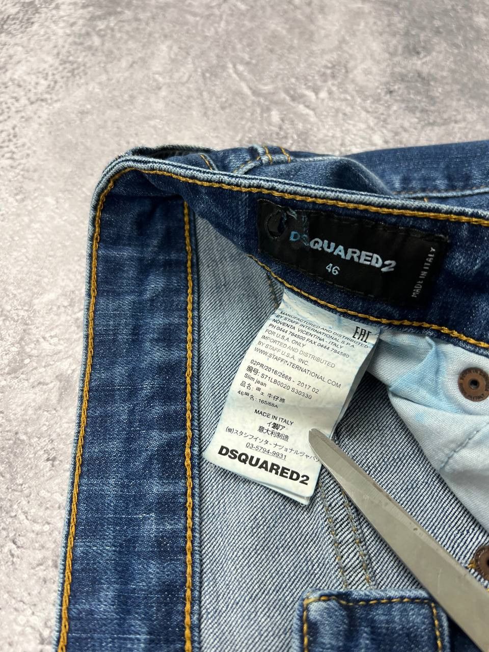 Dsquared2 Dsquared2 Distressed Jeans Luxury Y2K Size US 30 / EU 46 - 17 Thumbnail