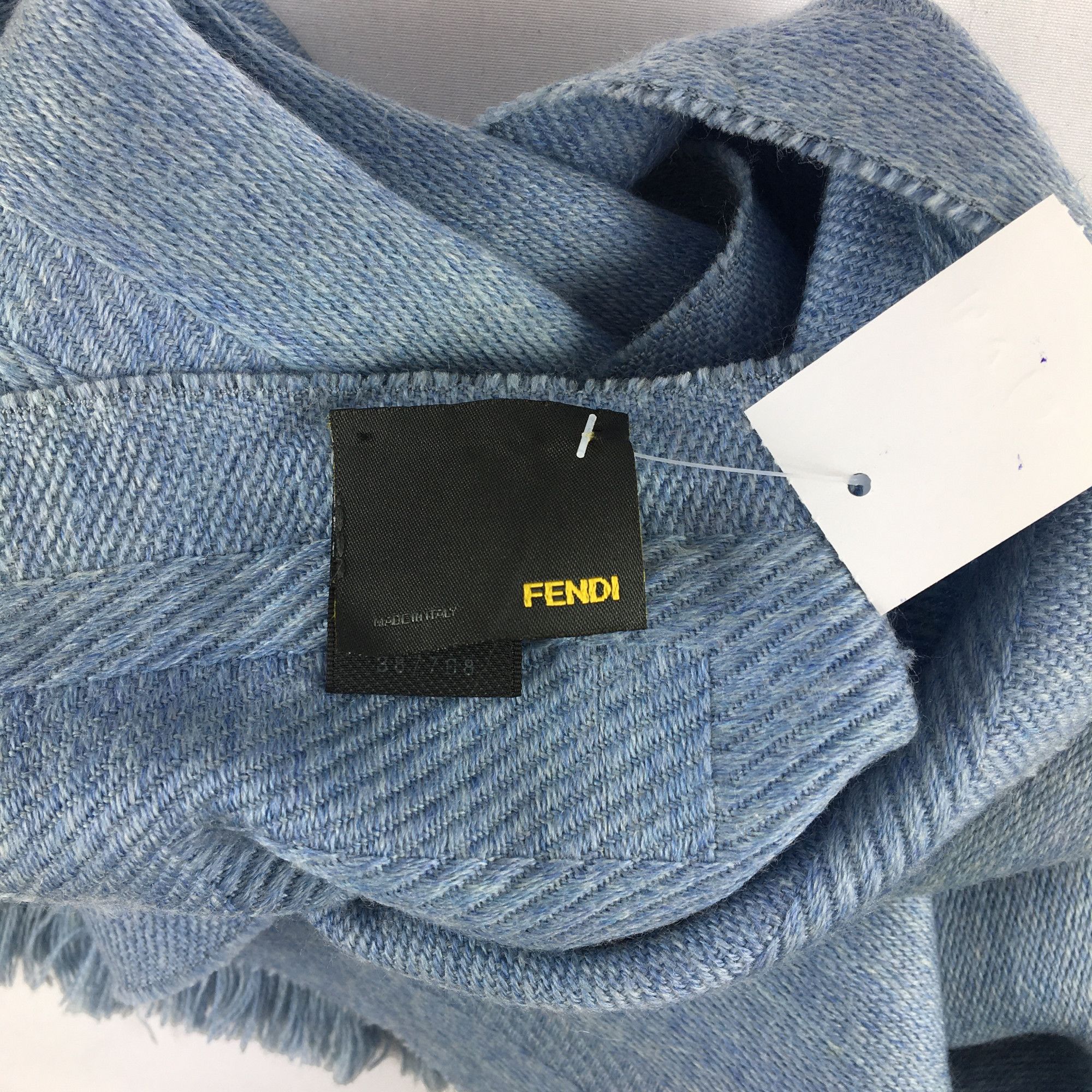 Fendi Vintage Fendi Scarf Muffler Wool Cashmere Scarves Size ONE SIZE - 5 Thumbnail