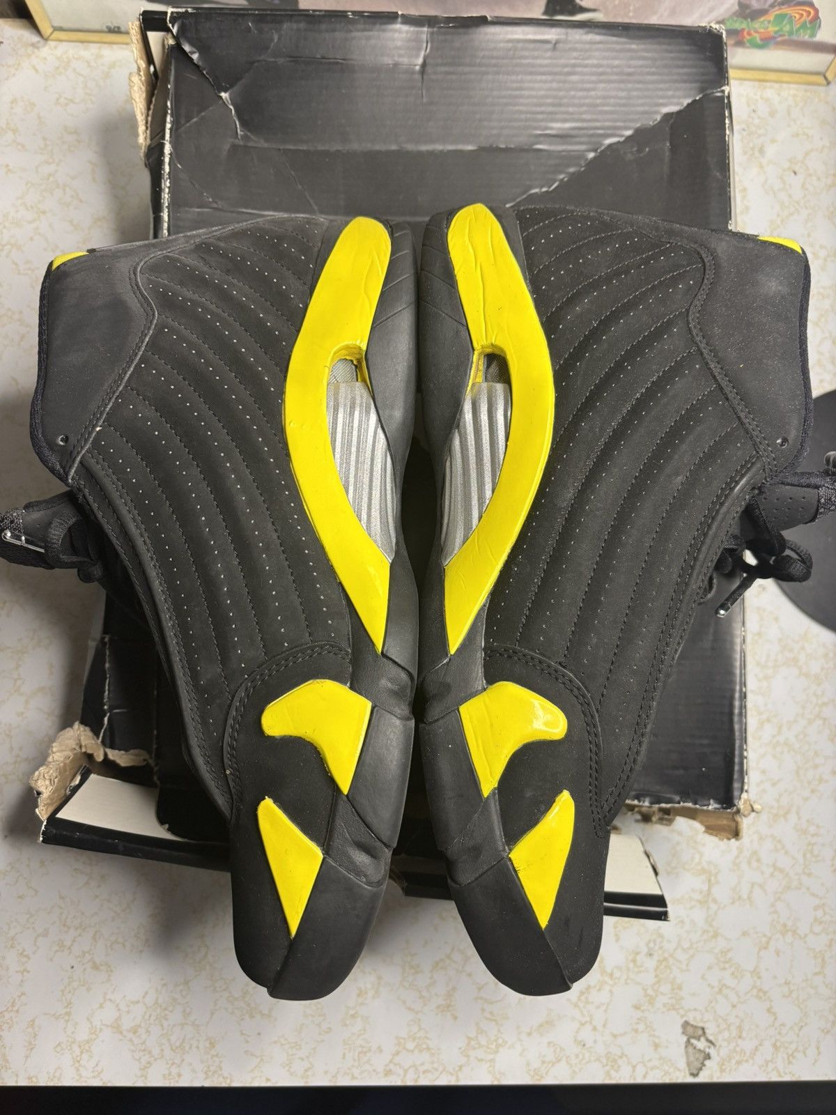 Jordan Brand Jordan Retro 14 ‘Thunder’ Size US 11.5 / EU 44-45 - 3 Thumbnail