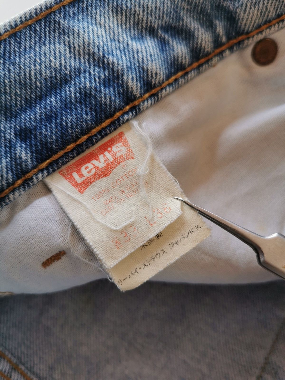 Levi's × Vintage Levis Vintage 32x39 Size US 32 / EU 48 - 9 Thumbnail
