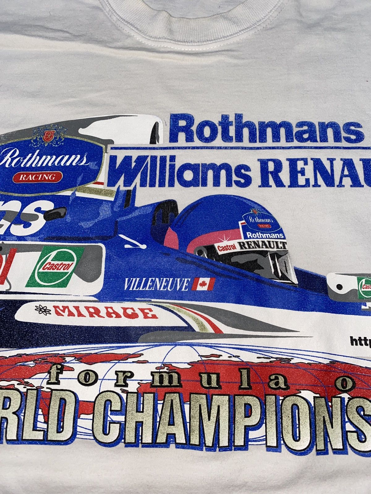 Sports Specialties 90s Rothmans Williams Renault Tee Size US XL / EU 56 / 4 - 9 Thumbnail