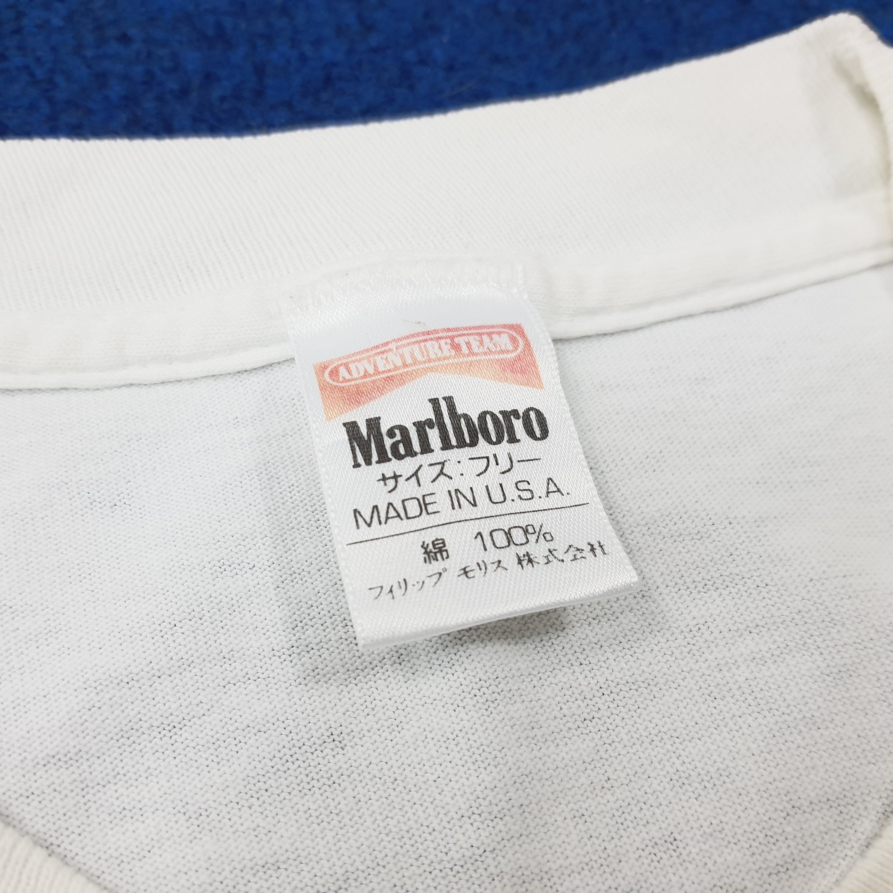 Japanese Brand × Marlboro × Vintage Vintage Marlboro Adventure Team Pocket Tshirt C219N24 Size US L / EU 52-54 / 3 - 5 Thumbnail