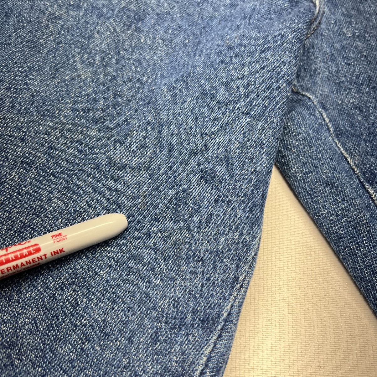 Vintage × Wrangler VTG Wrangler Timber Creek Jeans Blue Straight Denim Baggy Size US 34 / EU 50 - 5 Thumbnail