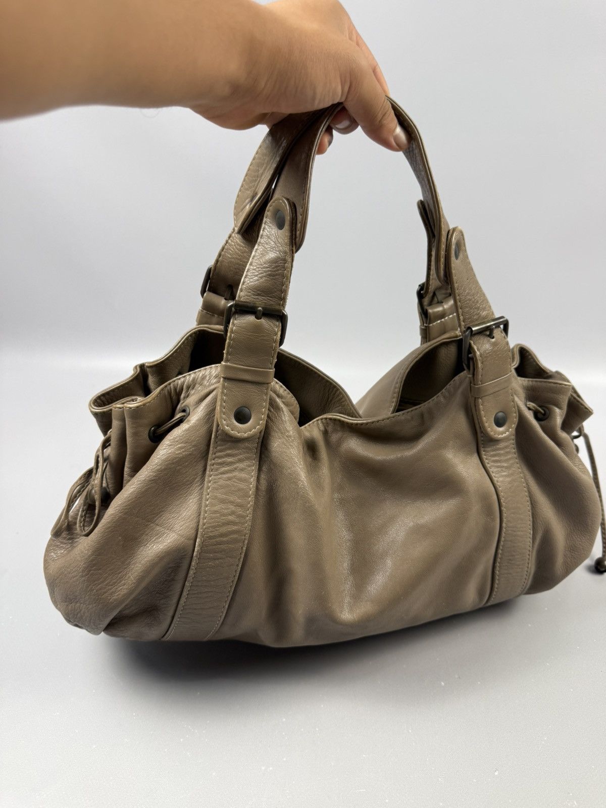 Gerard Darel Gerard darel 24h leather model brown/beige Size ONE SIZE - 1 Thumbnail