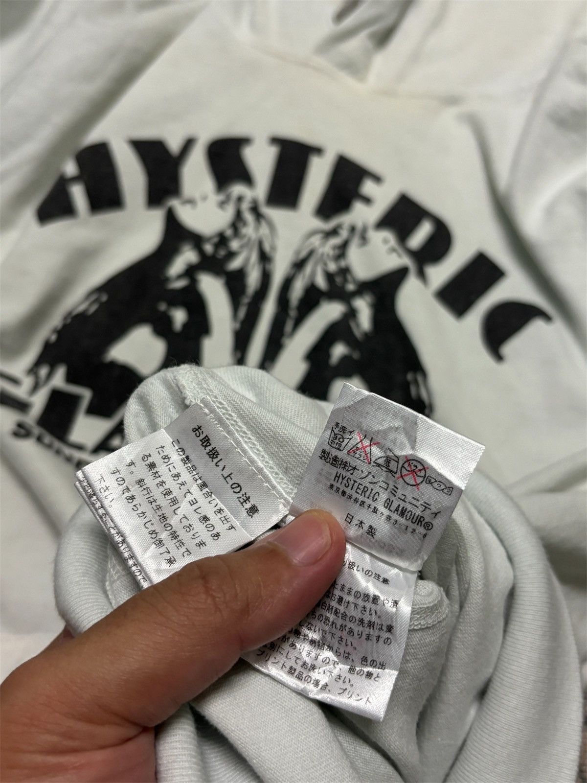 Hysteric Glamour 🔥RARE🔥HYSTERIC GLAMOUR “SUNDAY MORNING FEVER” HOODIE TEE💥 Size US M / EU 48-50 / 2 - 16 Thumbnail