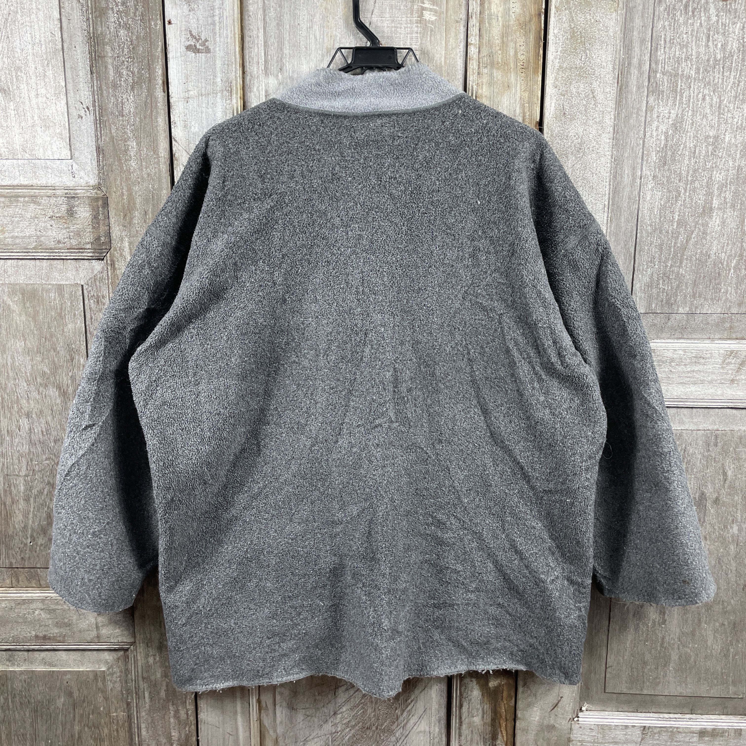 Issey Miyake × Vintage Issey Miyake Fleece Button Up Jacket Size US XL / EU 56 / 4 - 10 Thumbnail