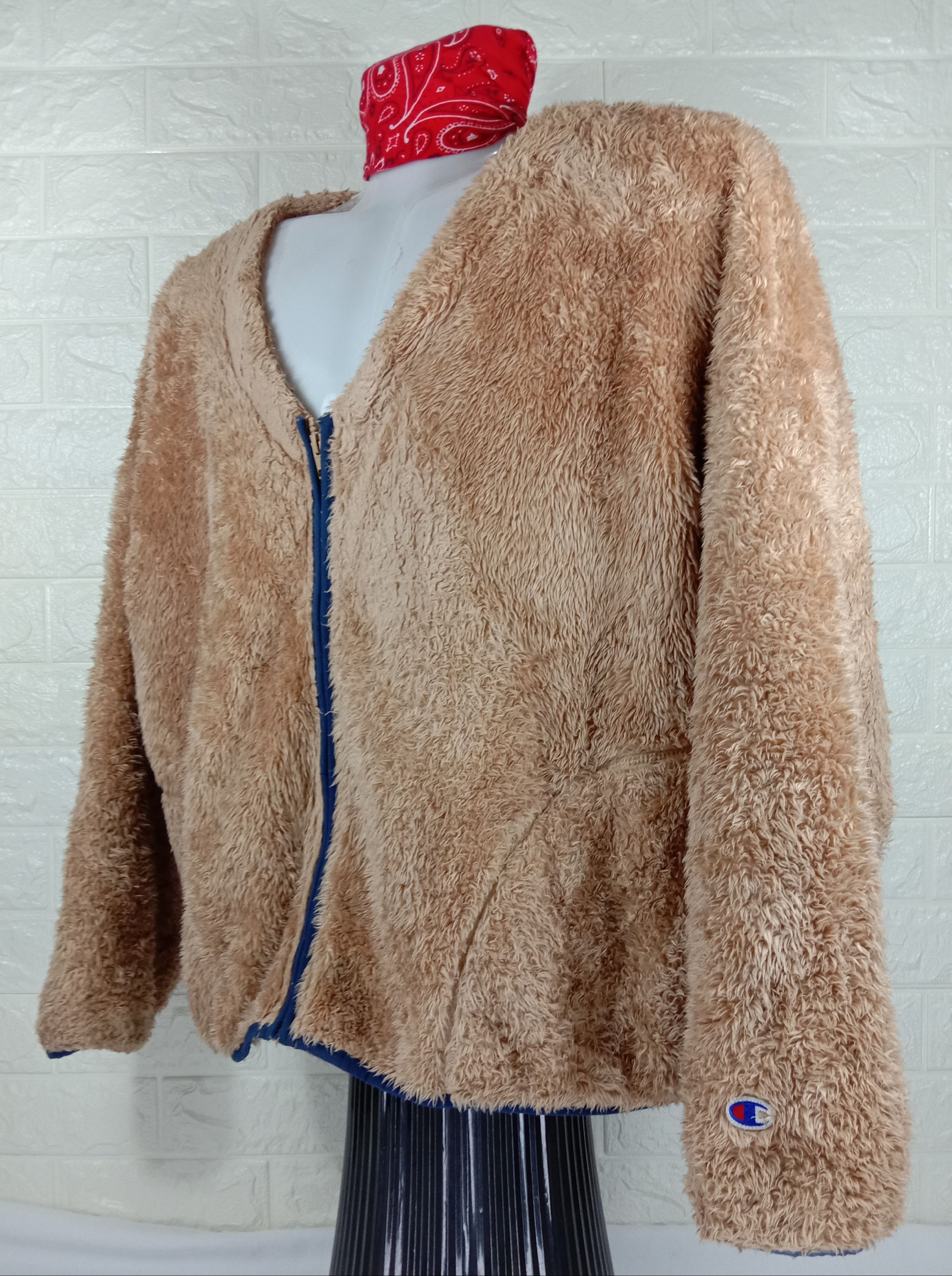 Champion Vintage Champion X Earth Music & Ecology Fleece Sweater Size XXL / US 16-18 / IT 52-54 - 3 Thumbnail