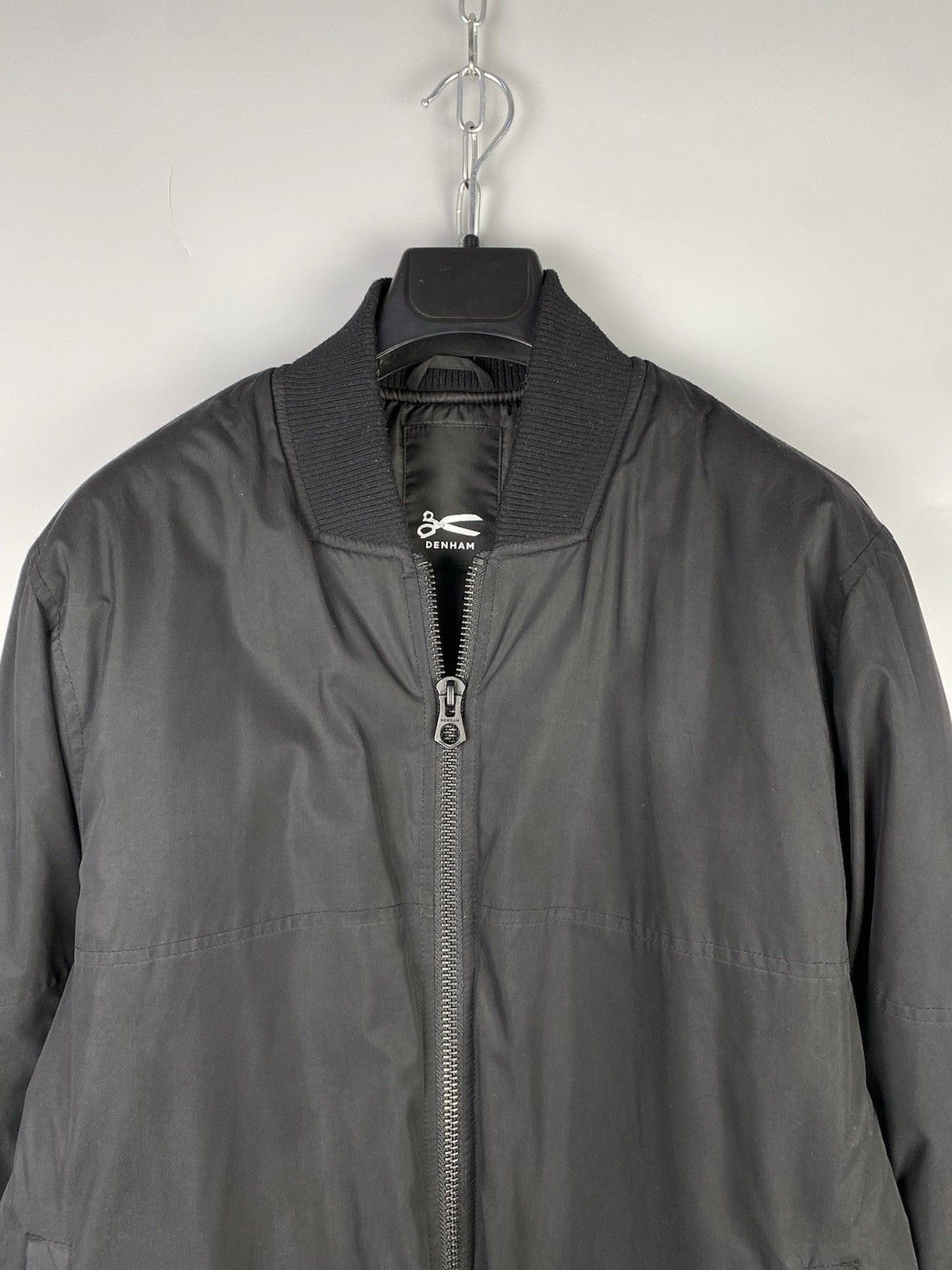 DENHAM Denham Black Full Zip Casual Bomber Jacket Size US M / EU 48-50 / 2 - 3 Thumbnail