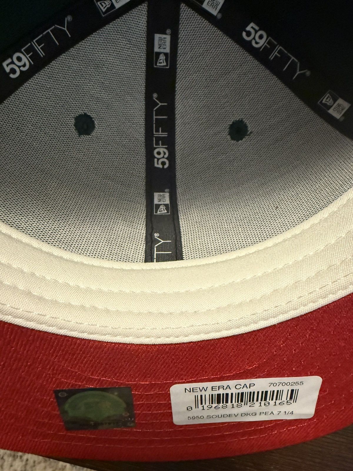 New Era 7 1/4 Southwest Michigan Devil Rays Fitted Hat Size ONE SIZE - 7 Thumbnail