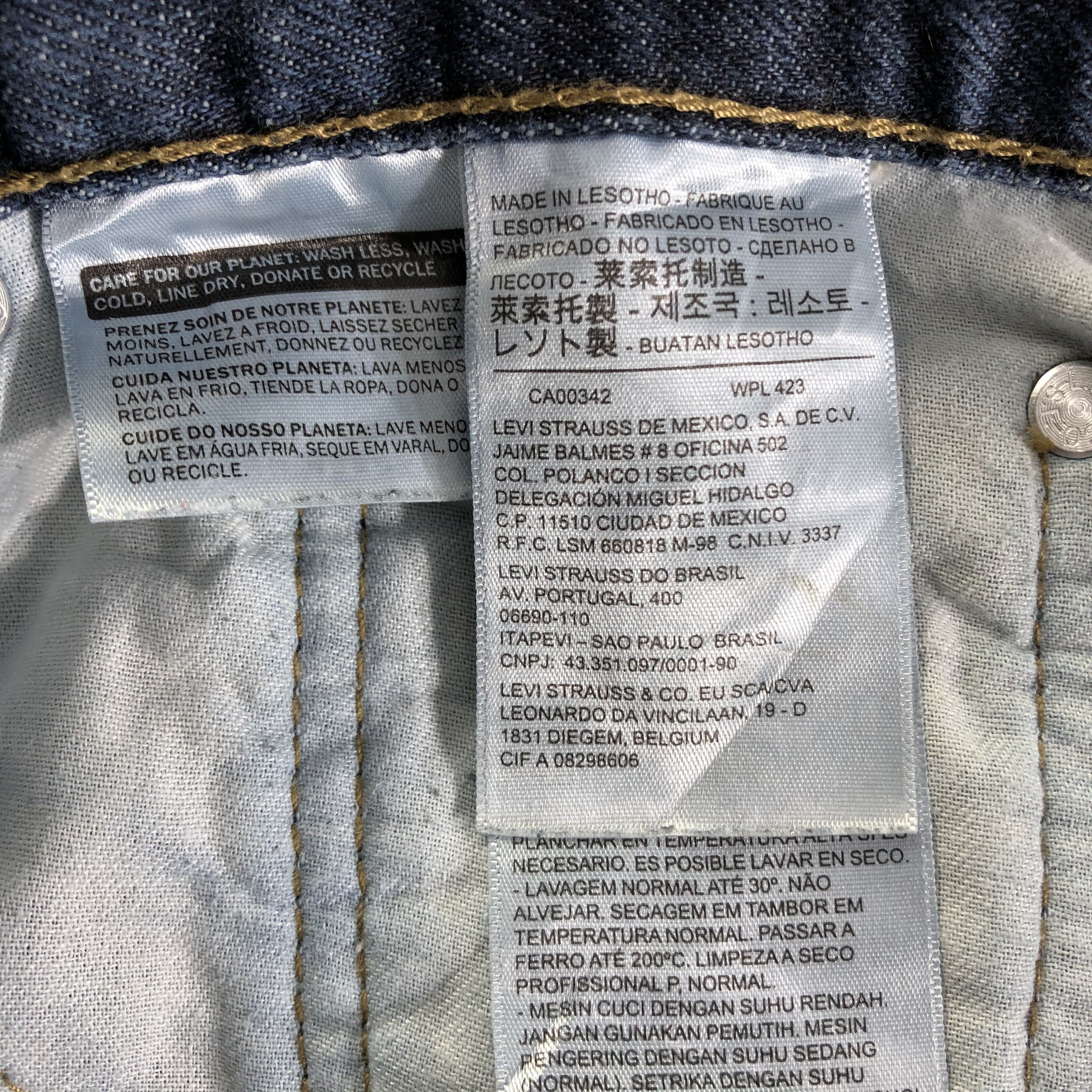 Levi's × Vintage Vintage Blue Wash Levis 514 Jeans-JM3488 Size US 33 - 10 Thumbnail