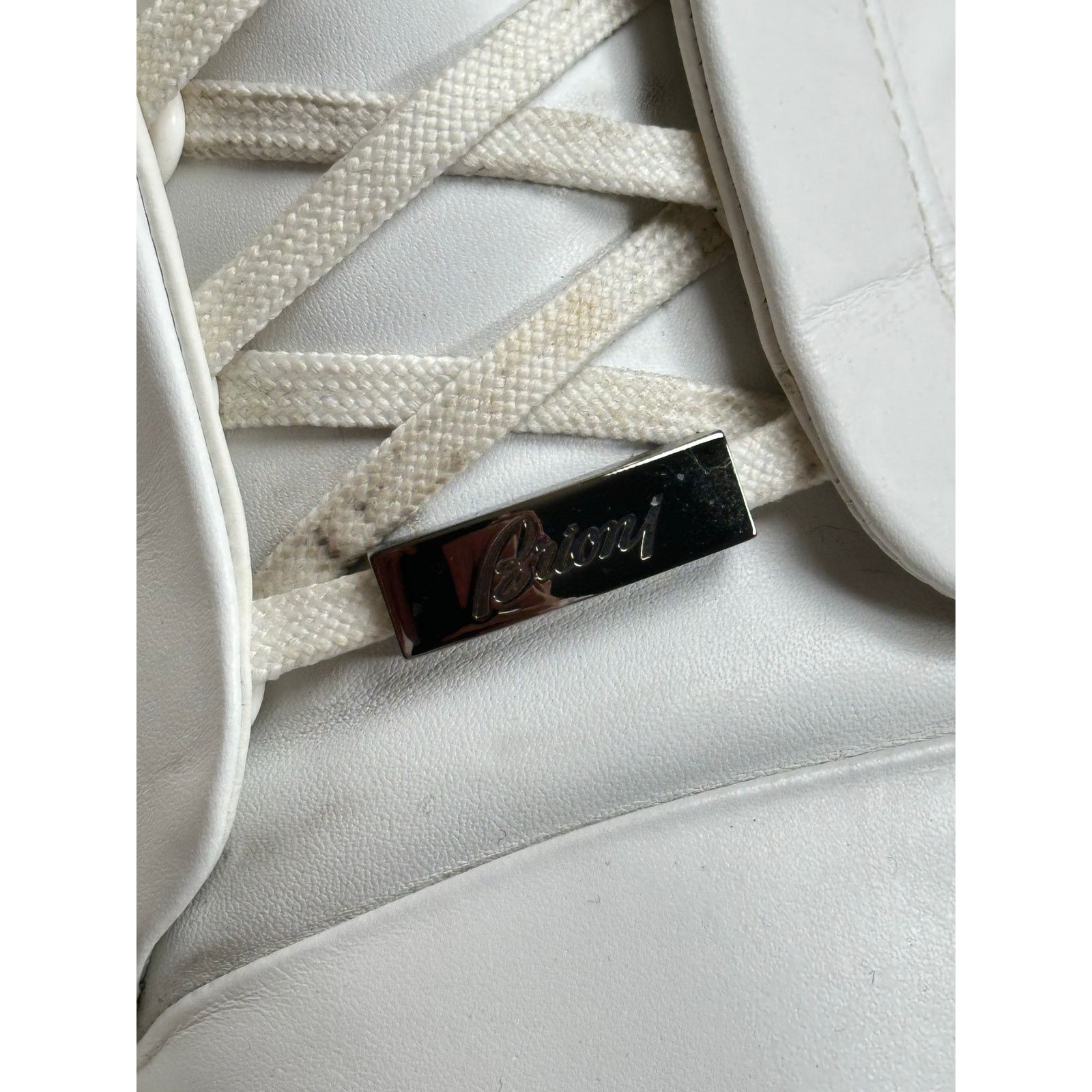 Brioni Rare Brioni Blue and White Sneaker - Size 10.5M - Mint Size US 10.5 / EU 43-44 - 10 Thumbnail