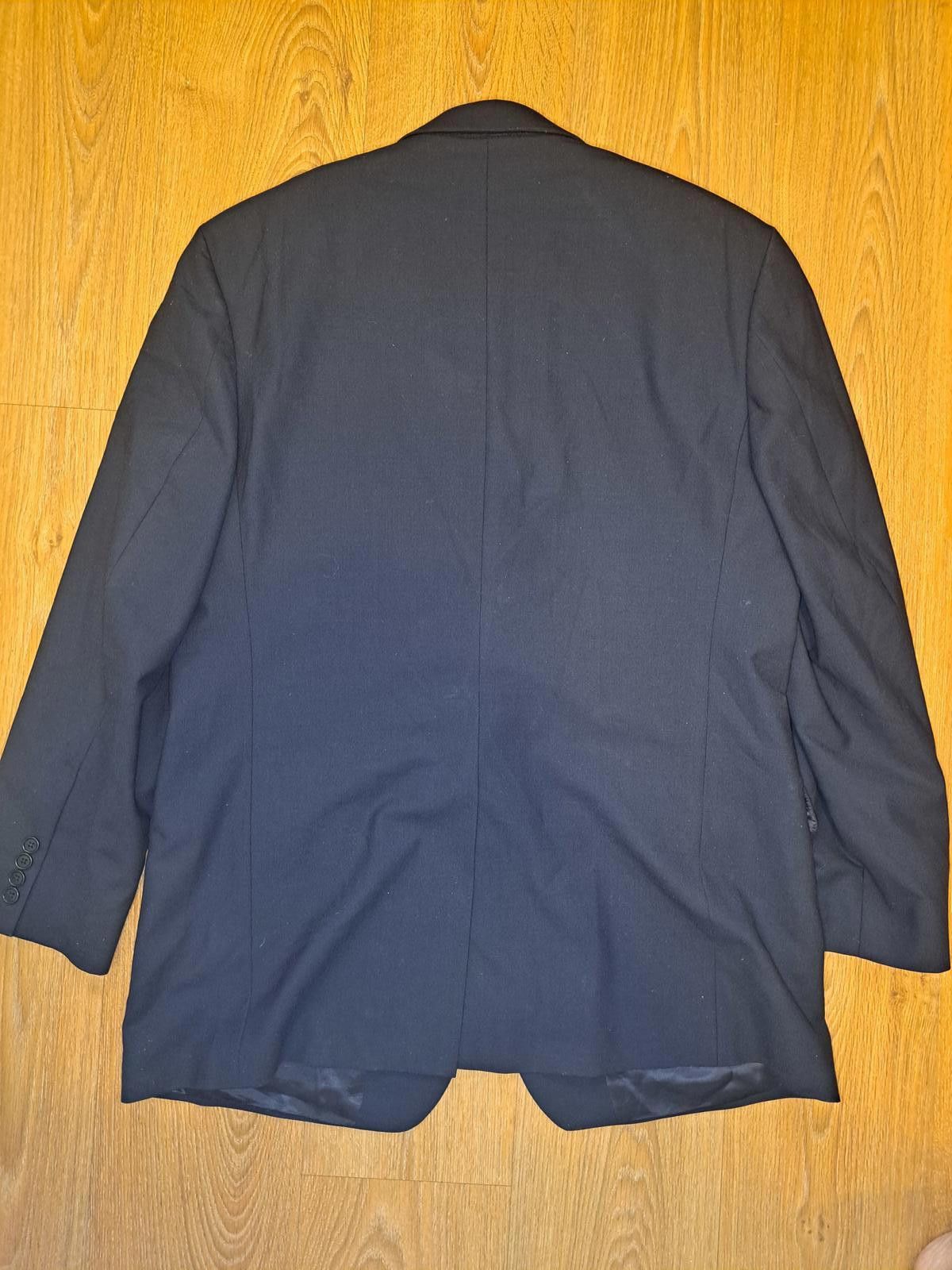 Brooks Brothers Brooks Brothers Suit Jacket Mens 45L Black Wool Stretch Size 44L - 8 Thumbnail