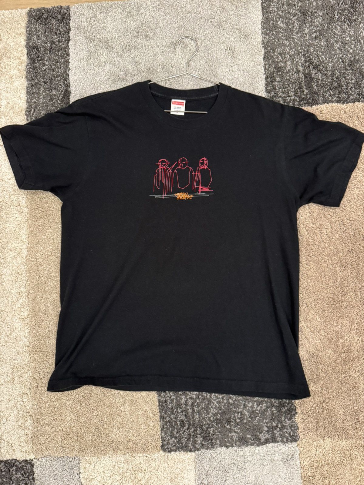 Supreme Supreme Three Kings Tee Black Size M Size US M / EU 48-50 / 2 - 1 Thumbnail