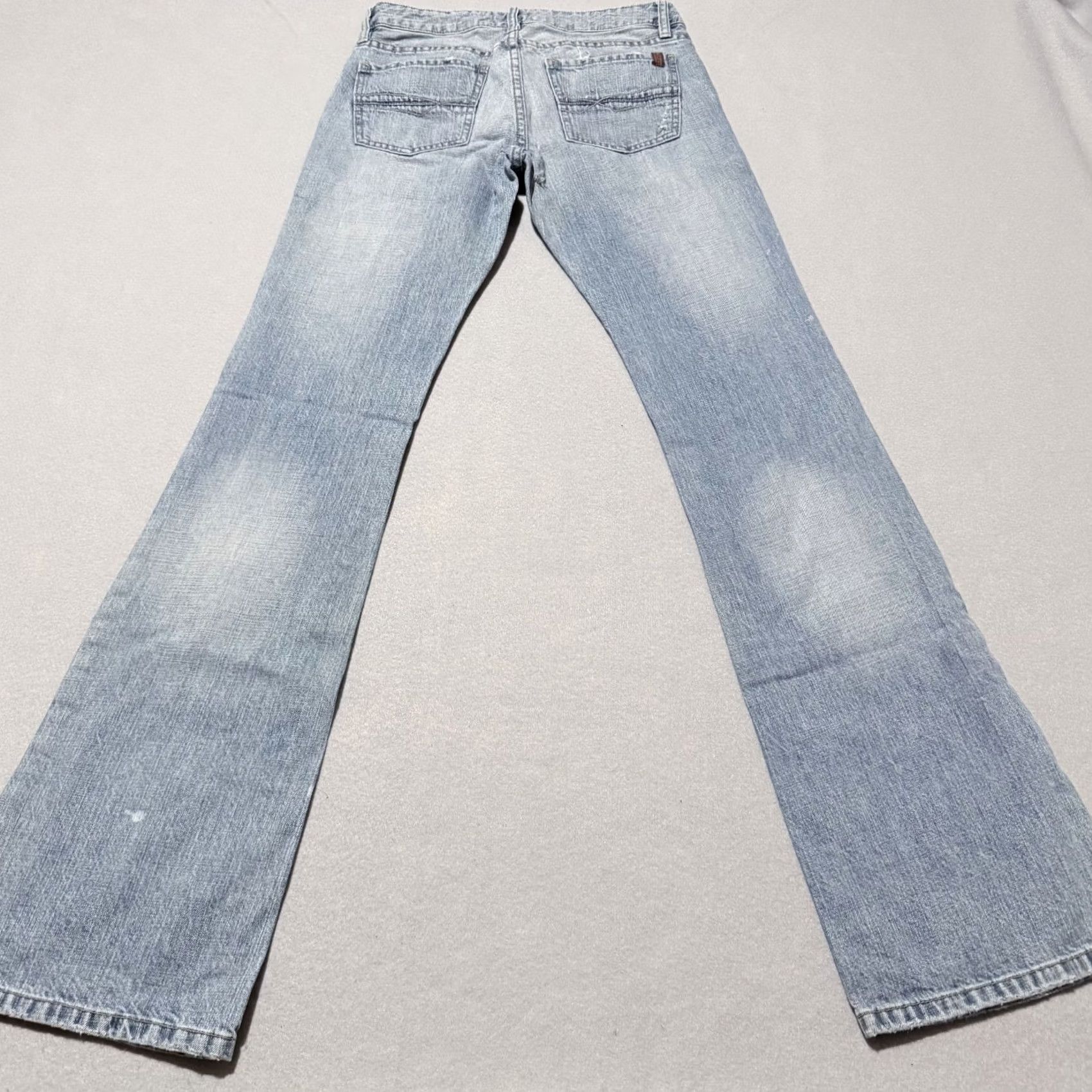 Buffalo David Bitton Buffalo Bootcut Jeans Women's Blue Denim Distressed Slit Ankle 26 Jeans Size 26" / US 2 / IT 38 - 2 Thumbnail