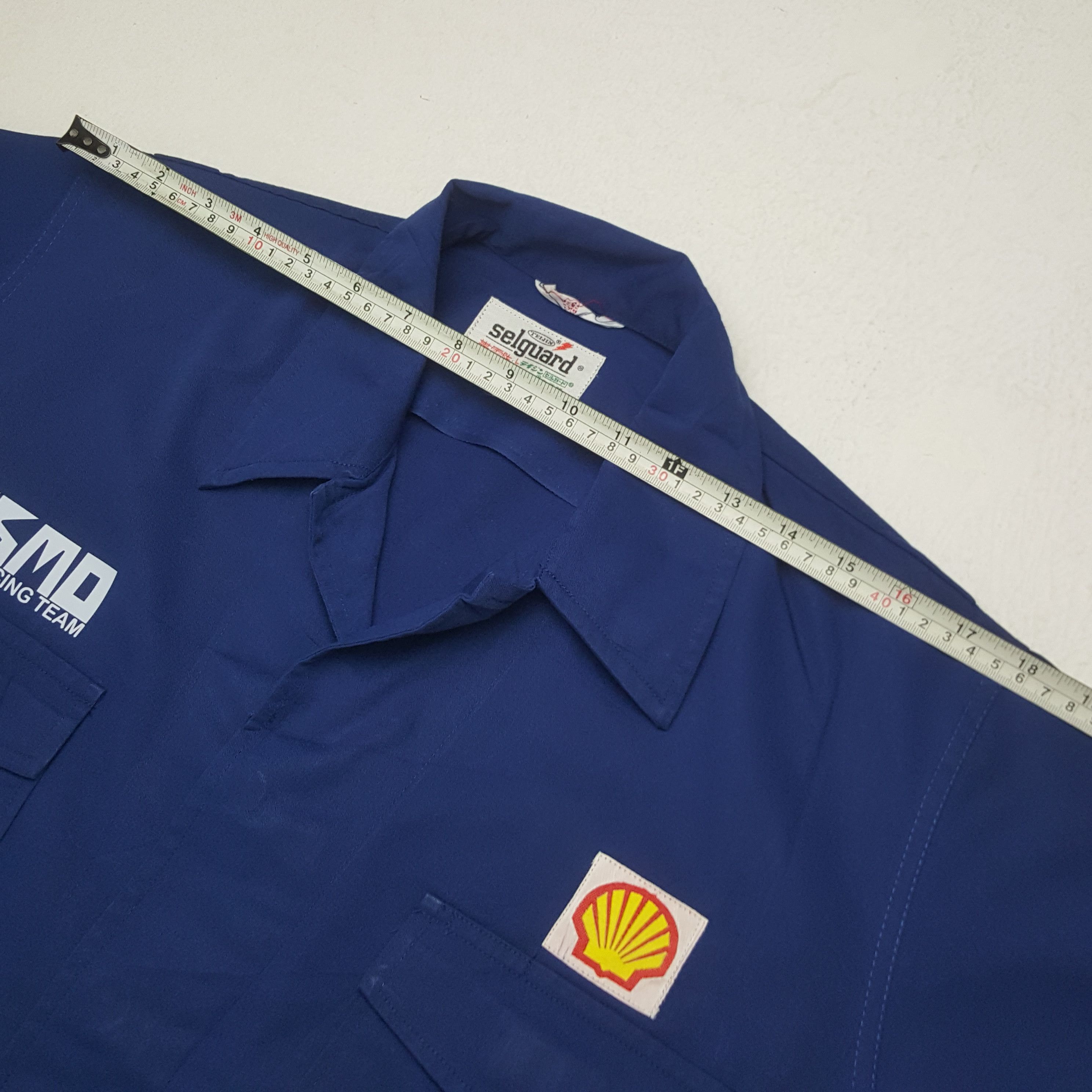 Japanese Brand × Vintage Vintage Shell x Custom Nissan Racing Team Japan Jacket Size M / US 6-8 / IT 42-44 - 6 Thumbnail