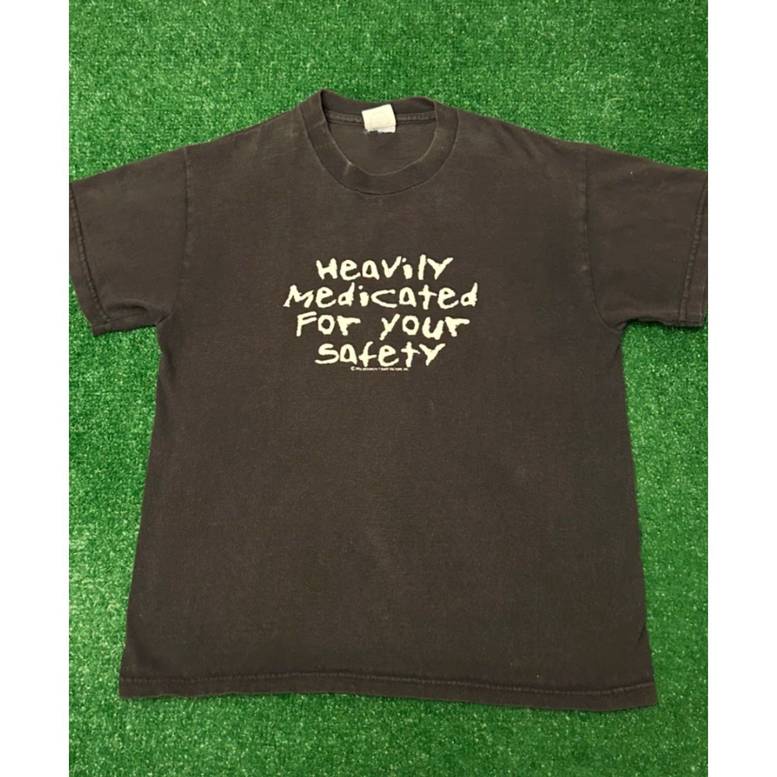Vintage VINTAGE 90s Heavily Medicated Drugs Adult Humor 2003 VTG Shirt Mens Size Small Size US S / EU 44-46 / 1 - 3 Thumbnail