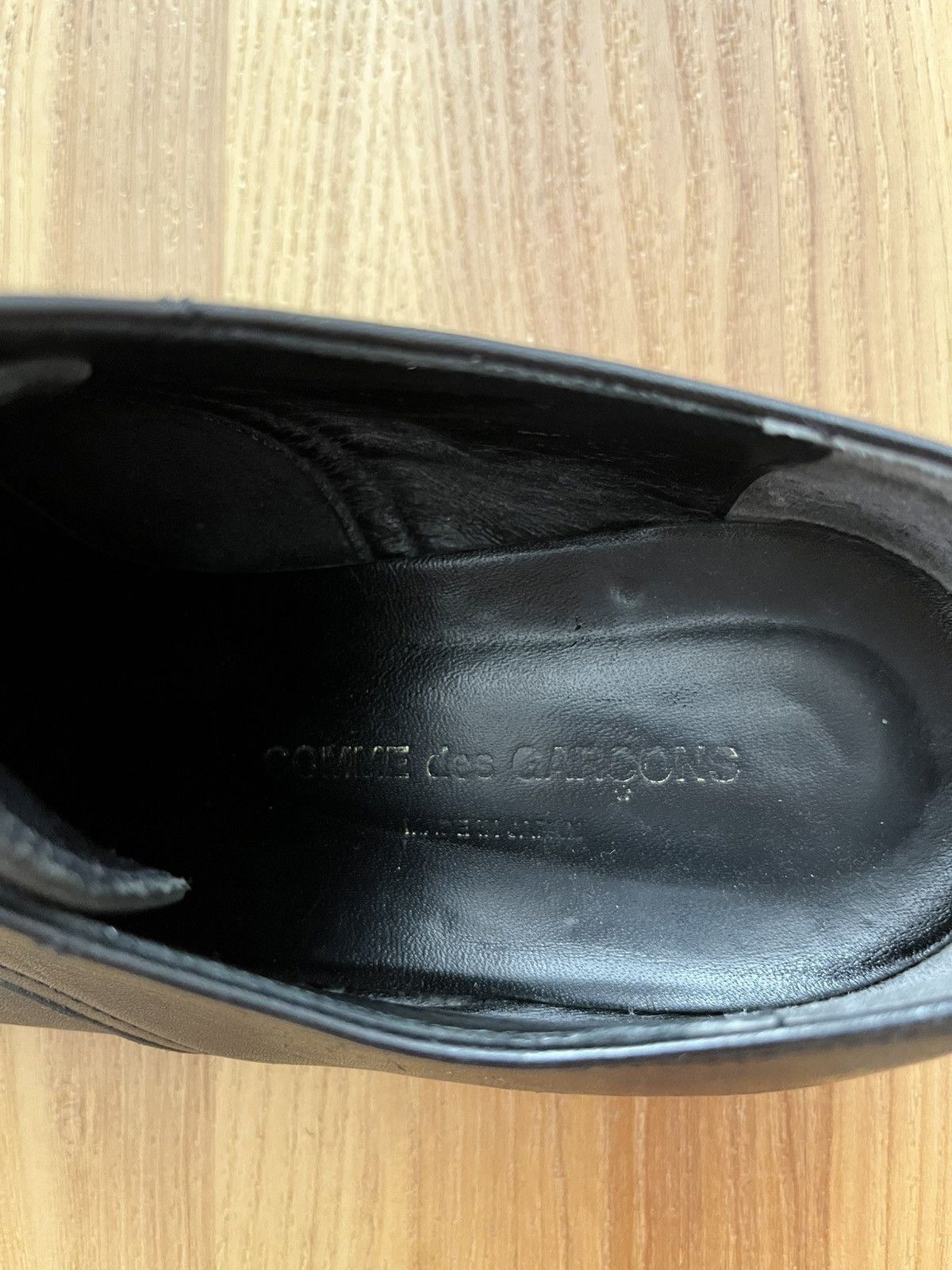 Comme des Garcons Comme Des Garçons Classic Leather Derby Shoes Black Size US 8 / EU 41 - 6 Thumbnail