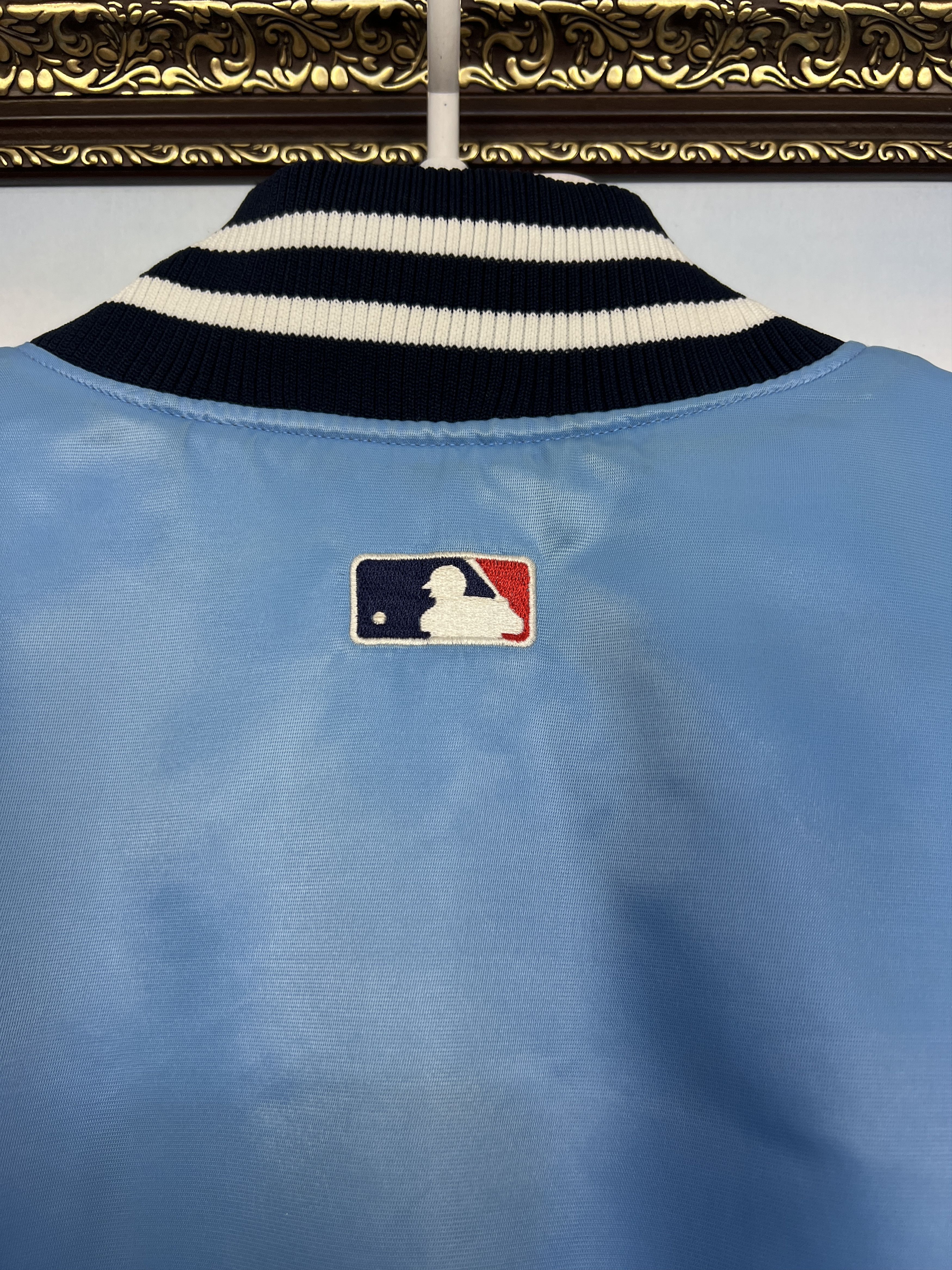 Majestic Vintage Majestic New York Yankees Satin Bomber Jacket MLB Size US L / EU 52-54 / 3 - 15 Thumbnail