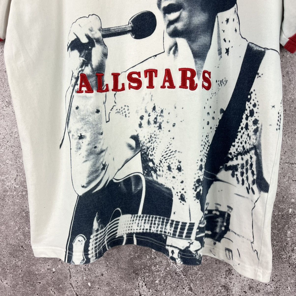 Band Tees × Ringspun × Vintage Ringspun Allstars Vintage Tee Elvis Presley The King Retro Size US L / EU 52-54 / 3 - 5 Thumbnail