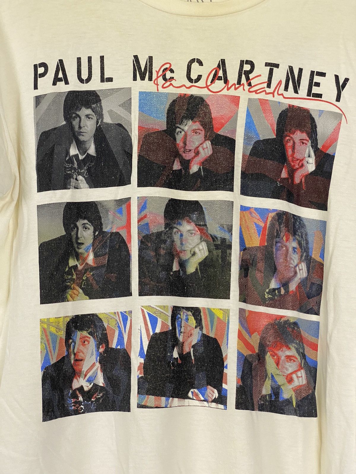 Band Tees × Vintage Vintage Paul Mccartney tee Size US L / EU 52-54 / 3 - 7 Thumbnail