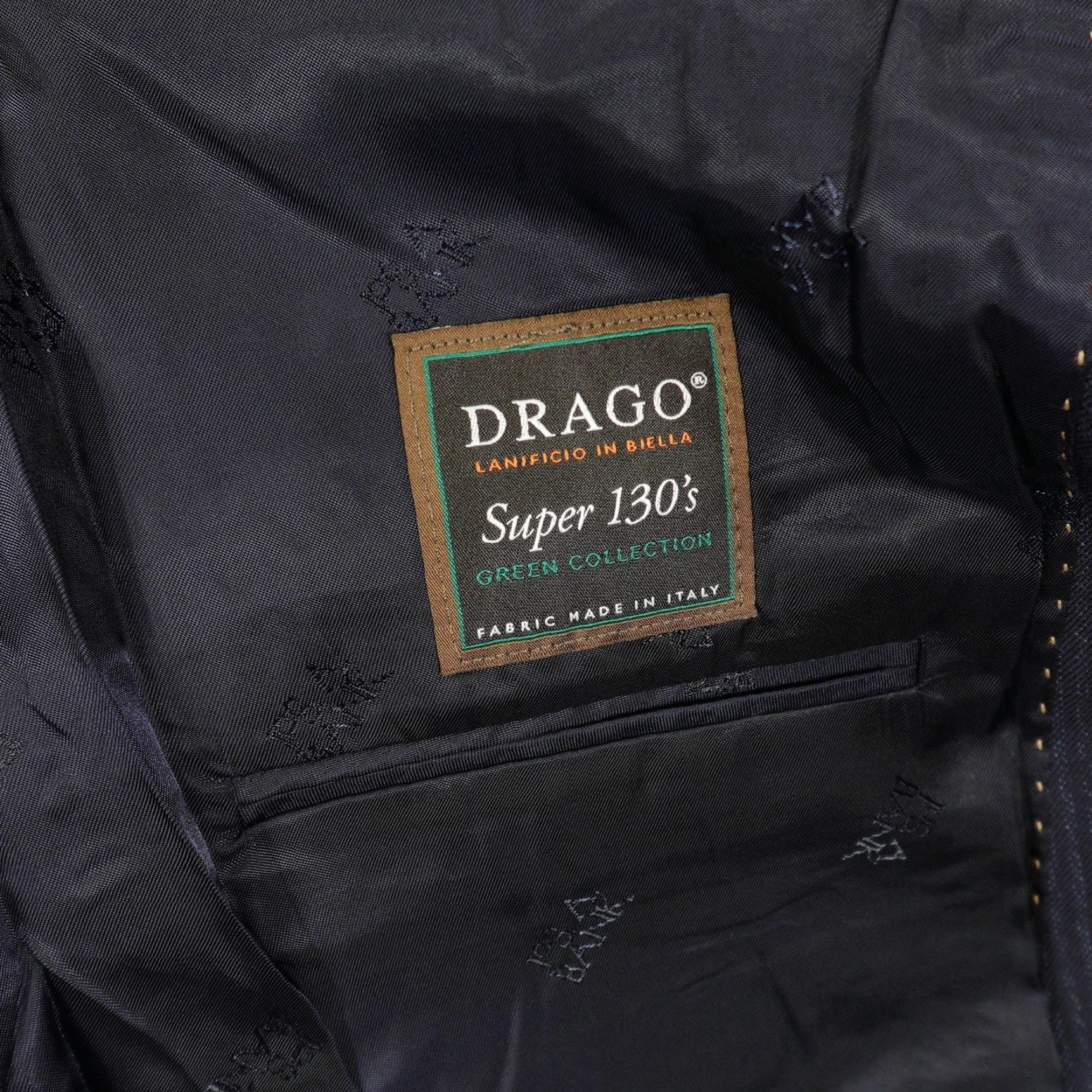 Jos. A. Bank Jos. A. Bank Reserve Blazer Mens 43R Navy Pinstripe Drago Super 130s Wool Jacket Size 46R - 7 Thumbnail