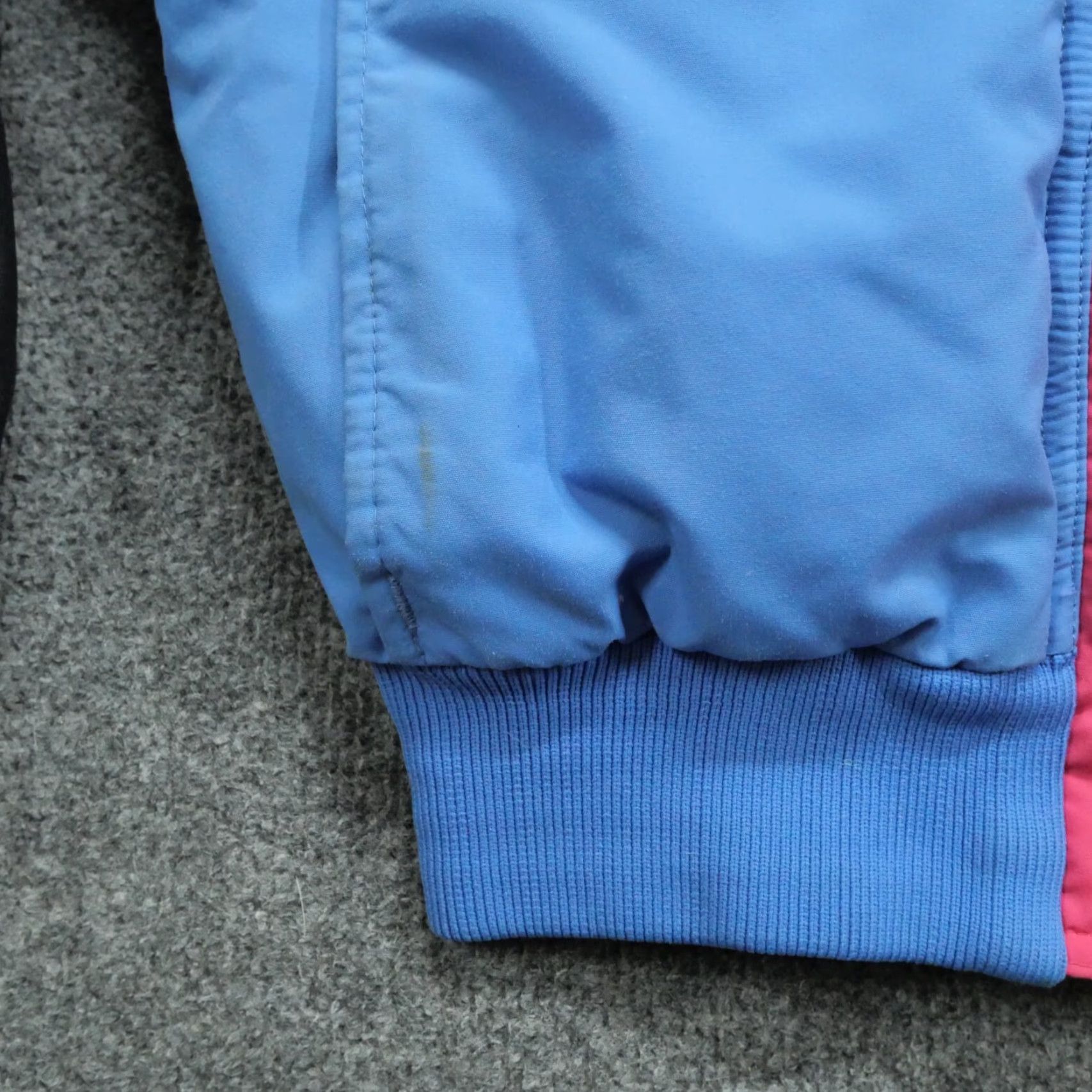 Vintage VINTAGE Chalet Womens Coat 80s Down Puffer Ski Pink XS Small Black Blue Size S / US 4 / IT 40 - 3 Thumbnail