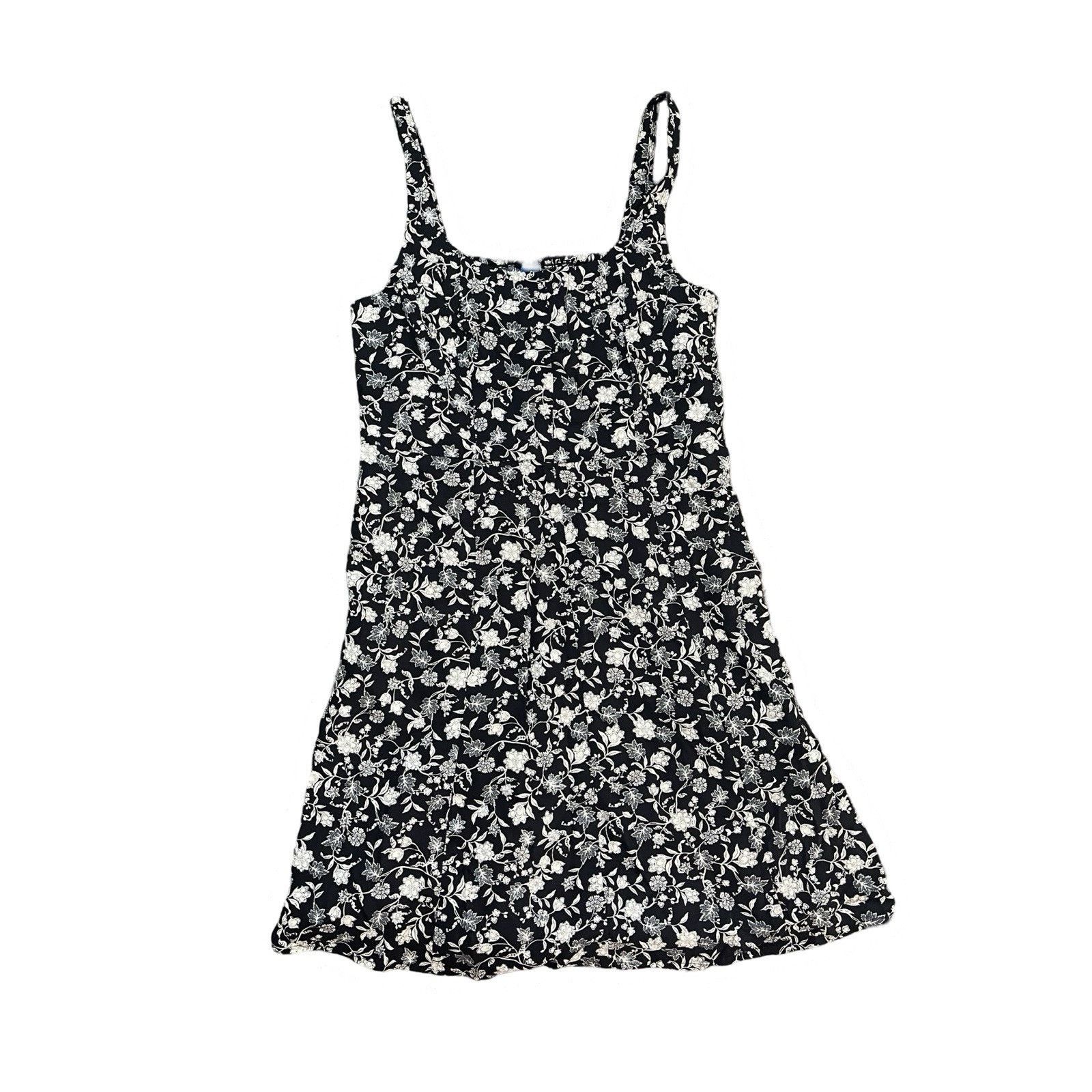 Old Navy Old Navy Women’s Floral Black And White Dress Small Size S / US 4 / IT 40 - 1 Thumbnail