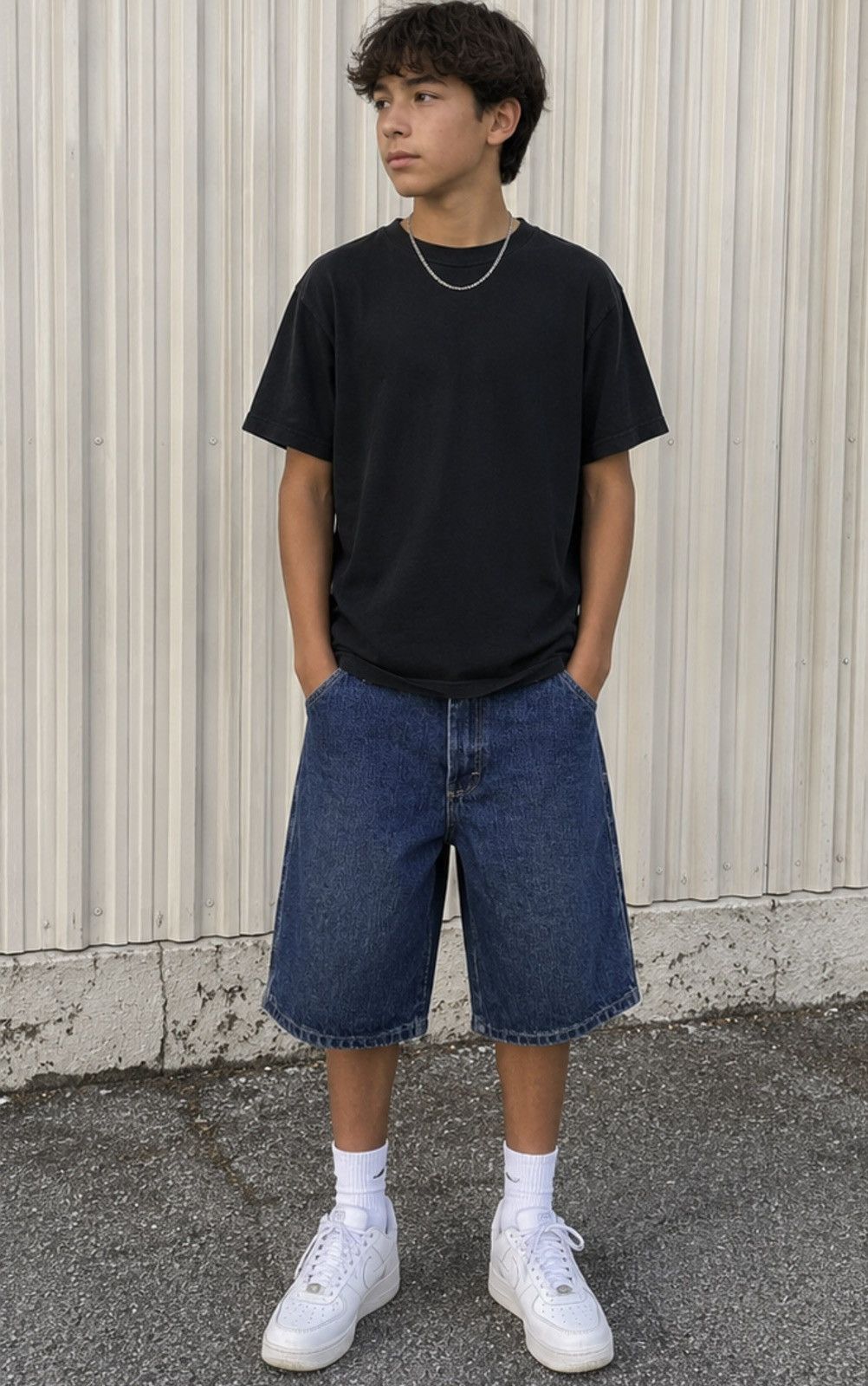 Wrangler Vintage Wrangler Jeans Co Boys 16 Regular Denim Shorts Y2K Size US 26 / EU 42 - 1 Thumbnail