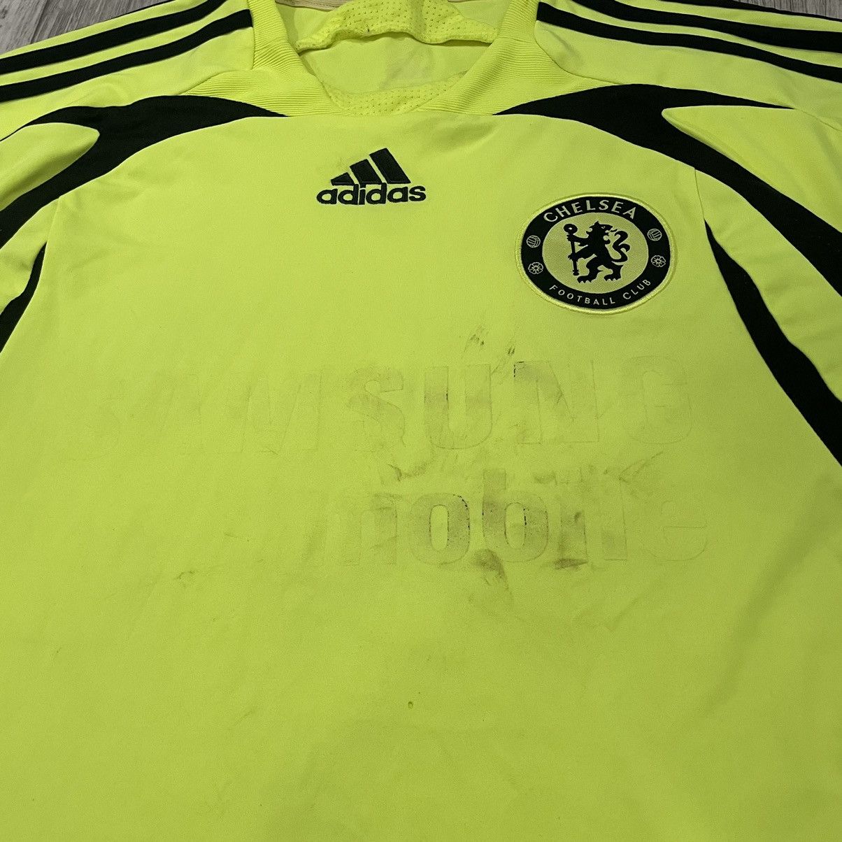Adidas × Chelsea Soccer Adidas Chelsea 2007 vintage rare soccer jersey match worn te Size US L / EU 52-54 / 3 - 4 Thumbnail