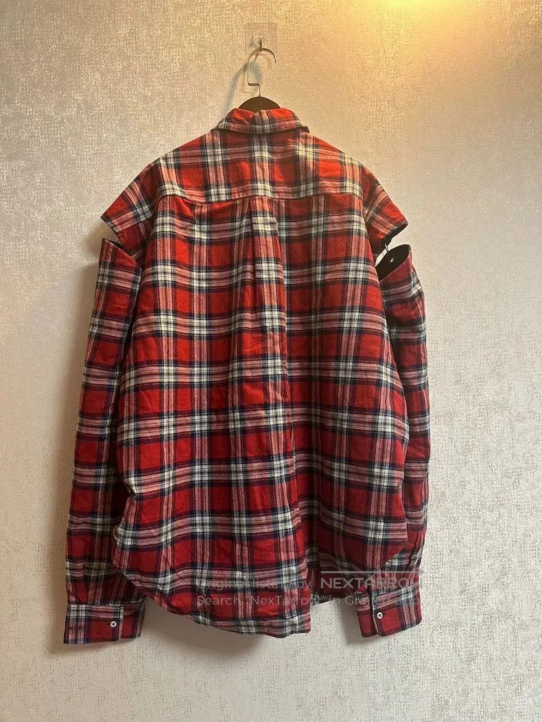 Vetements Vetements 16FW shoulder girth plaid jacket. Size US M / EU 48-50 / 2 - 2 Thumbnail