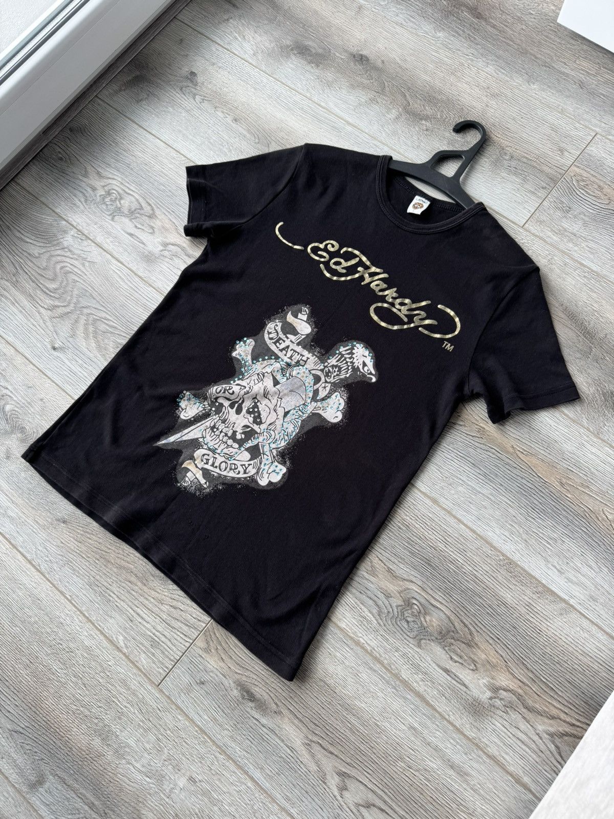 Ed Hardy Ed Hardy Y2k Slim Women's Tee Size S / US 4 / IT 40 - 2 Thumbnail