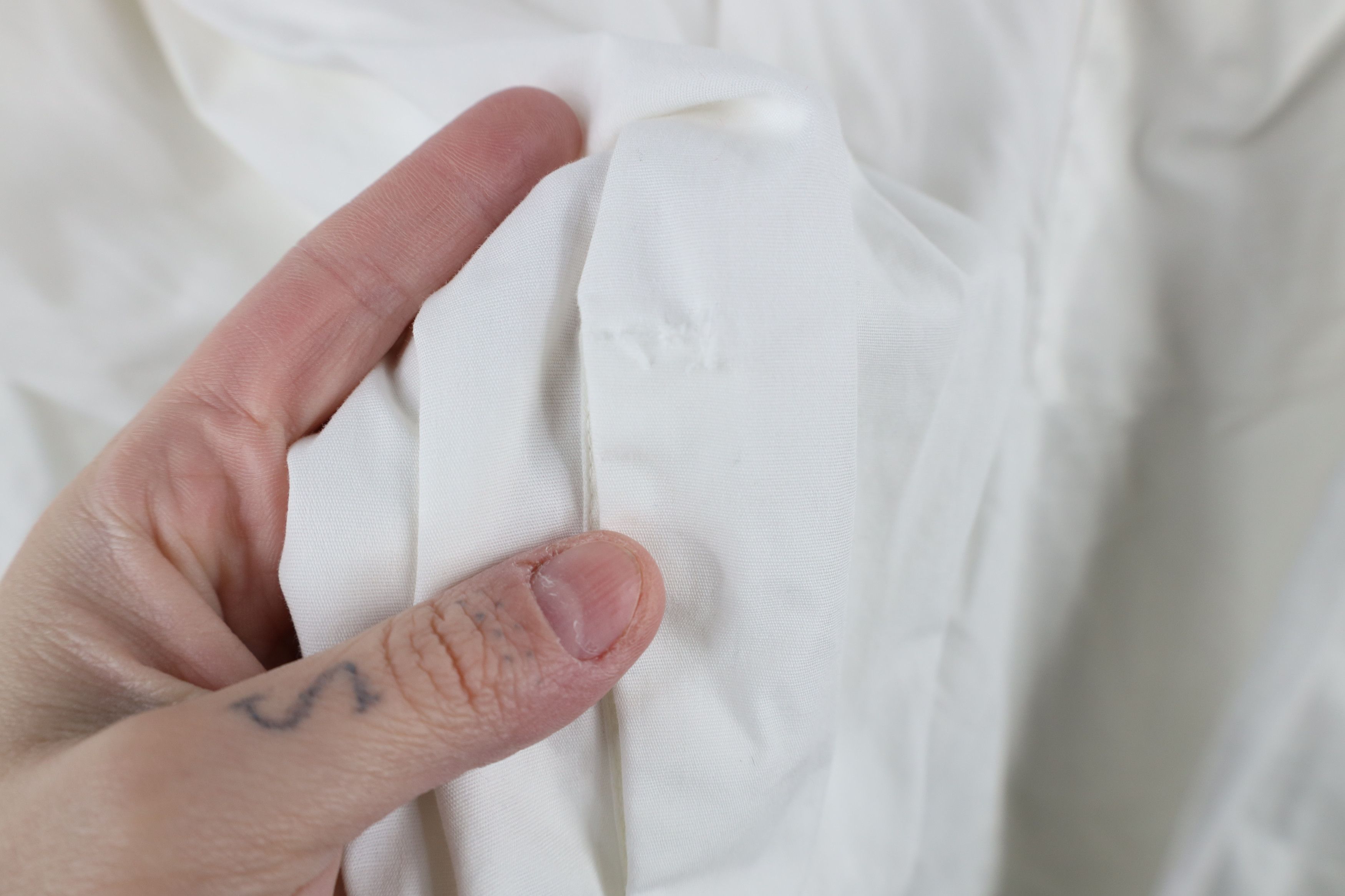 Vintage Vintage 60s 70s Streetwear Collared Button Shirt White USA Size US M / EU 48-50 / 2 - 8 Thumbnail