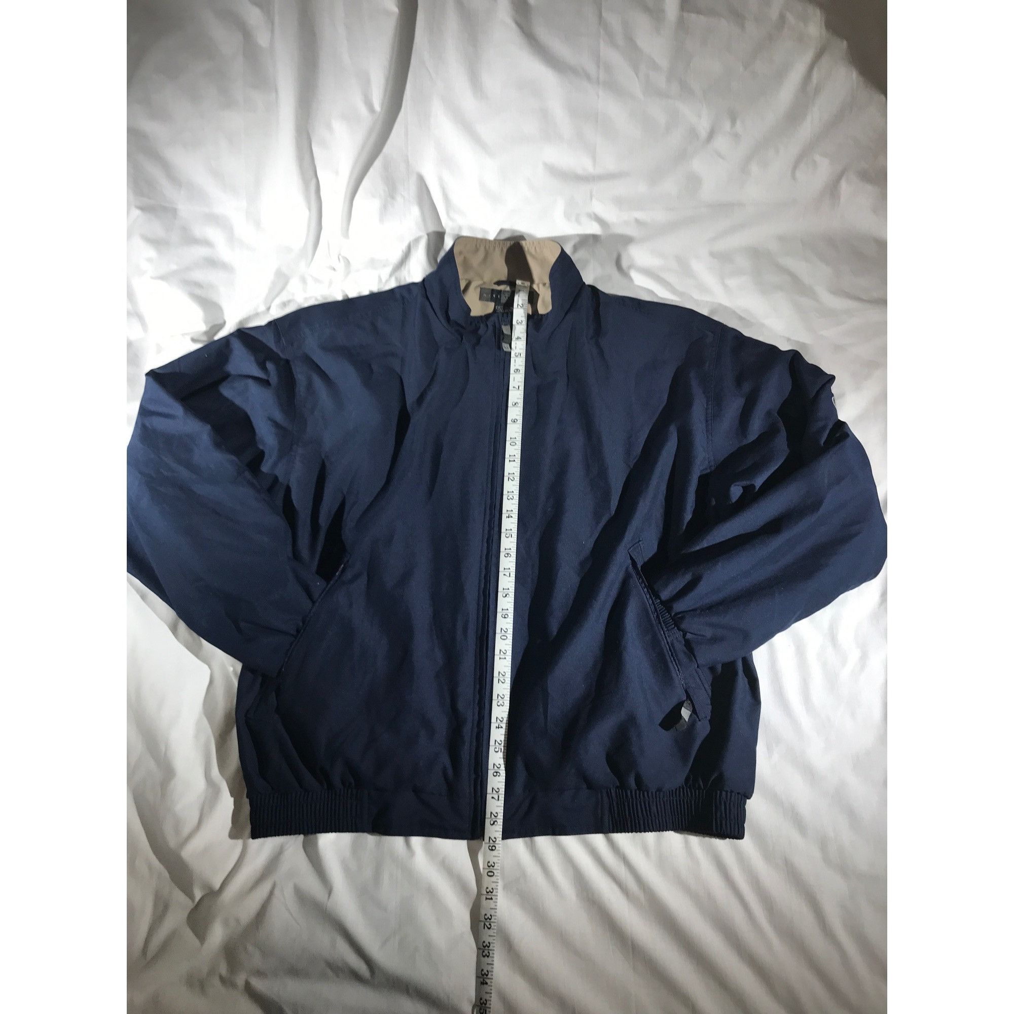 Nike Nike Golf Mens Navy Blue Polyester Golf Full Zip Jacket Size US XL / EU 56 / 4 - 6 Thumbnail