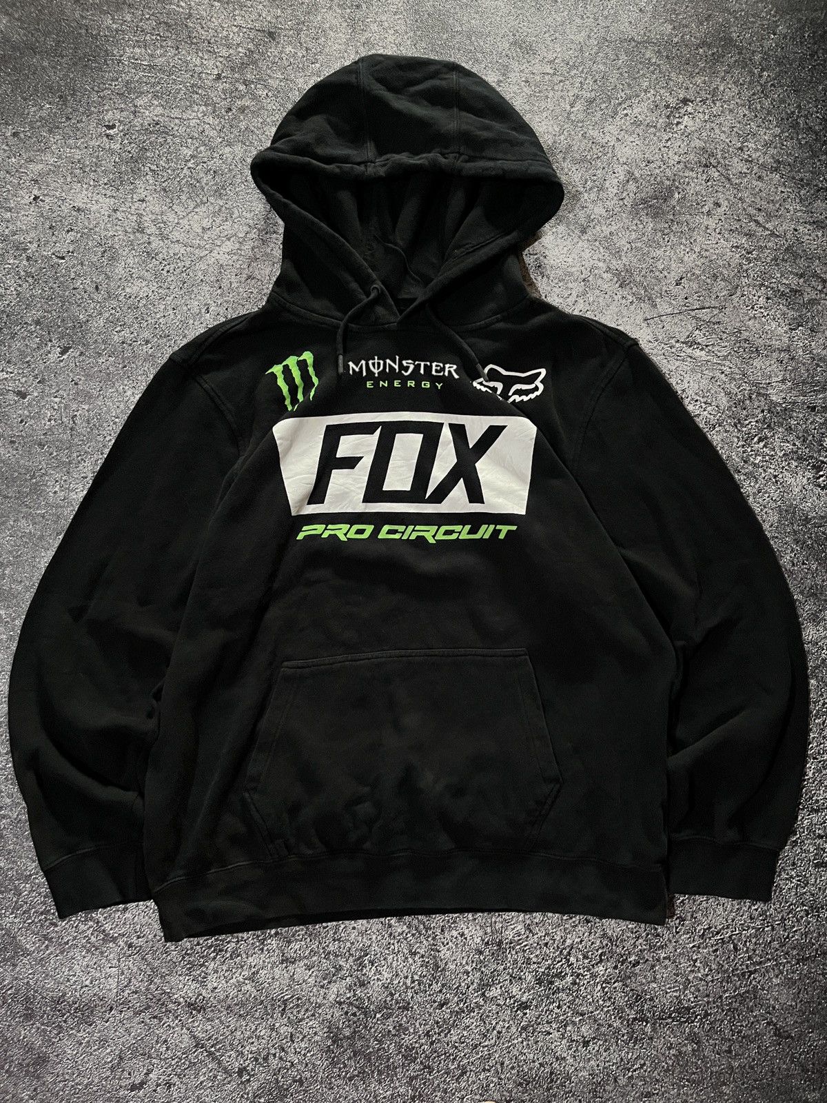 Fox Racing Hoodie Fox Monster energy 🔥 Size US XL / EU 56 / 4 - 1 Thumbnail