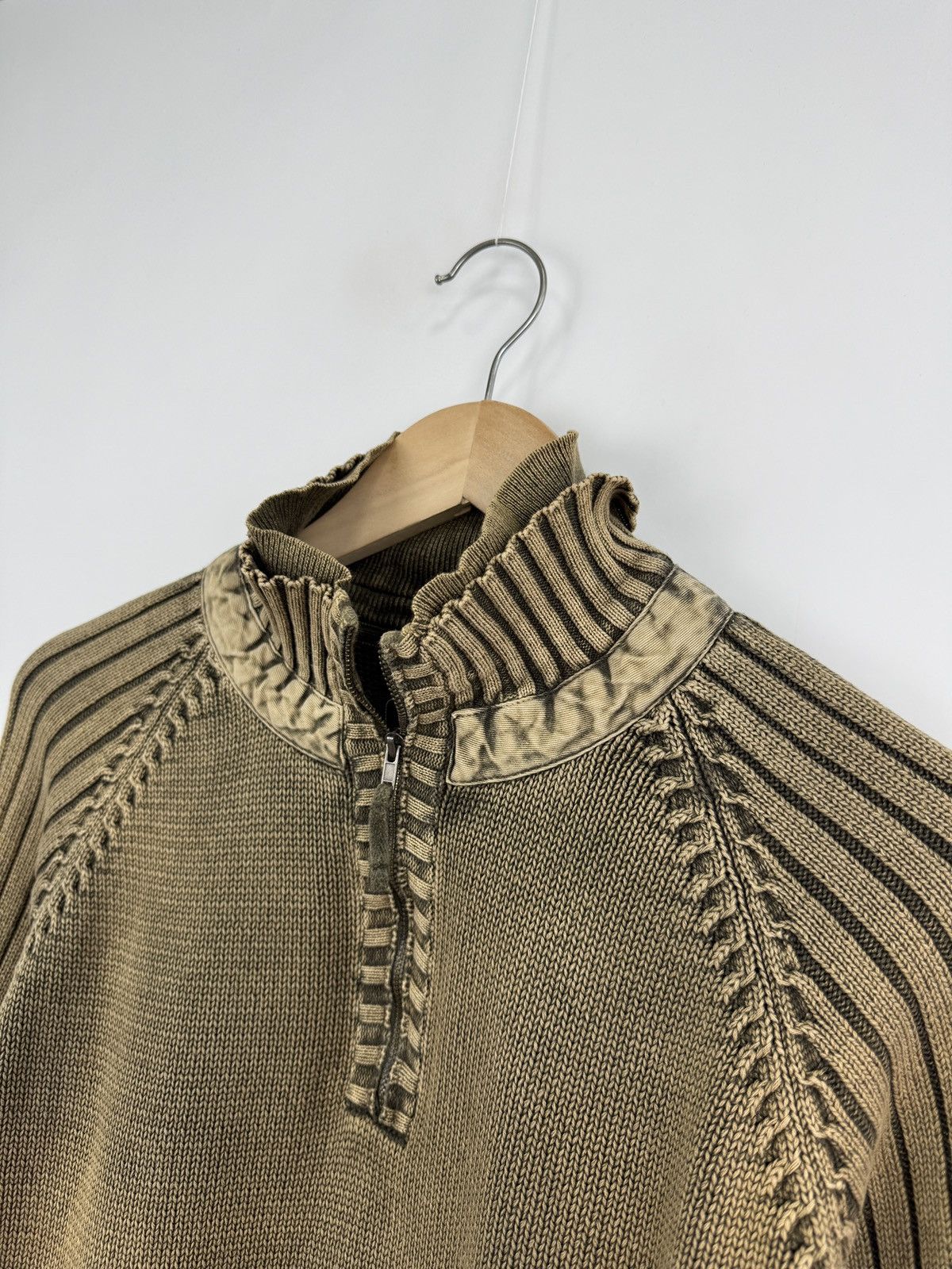 Globe-Trotter 🇺🇸Vtg 90s Globe Trotter Military Faded Sweaters Kapital Style Size US L / EU 52-54 / 3 - 6 Thumbnail
