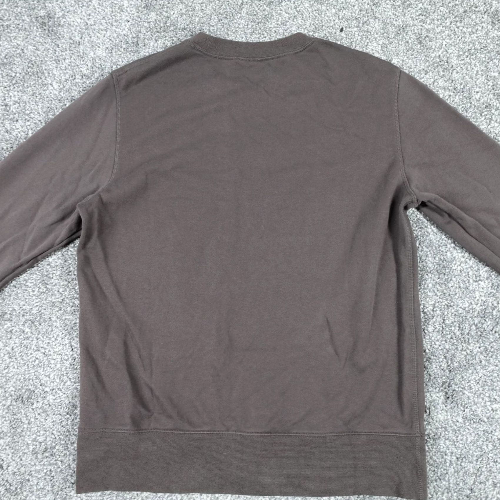 Arket Arket Sweatshirt Jumper Brown Size Small Crew Neck Cotton Lightweight Mens Pullover Sweatshirt Size US S / EU 44-46 / 1 - 2 Thumbnail