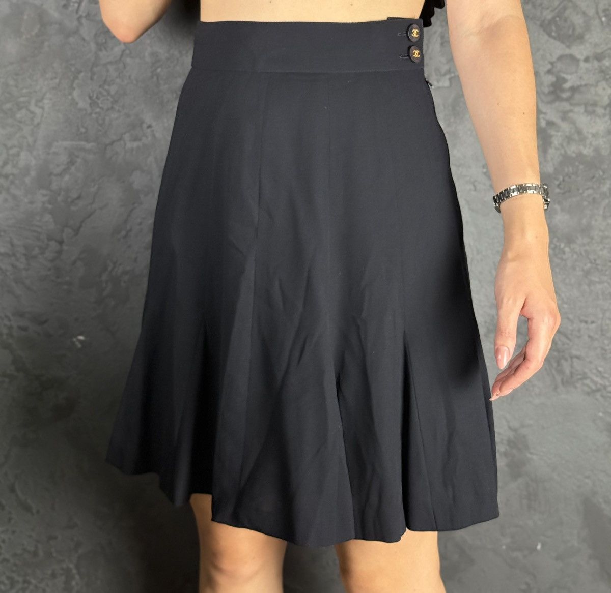Chanel Vintage Chanel Mid-Length Women’s Skirt Size 28" / US 6 / IT 42 - 1 Thumbnail